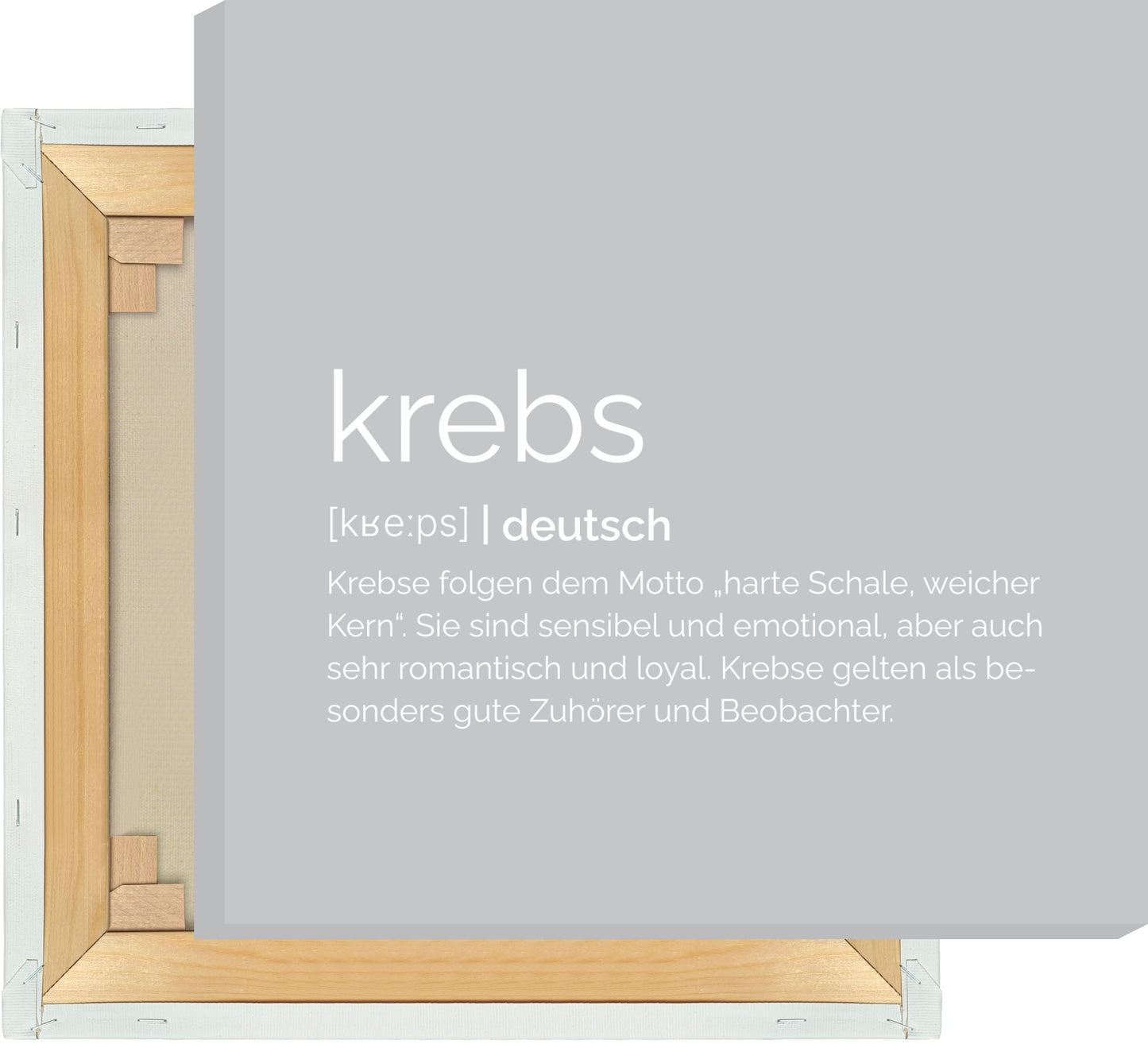 Leinwand Sternzeichen Krebs - Definition