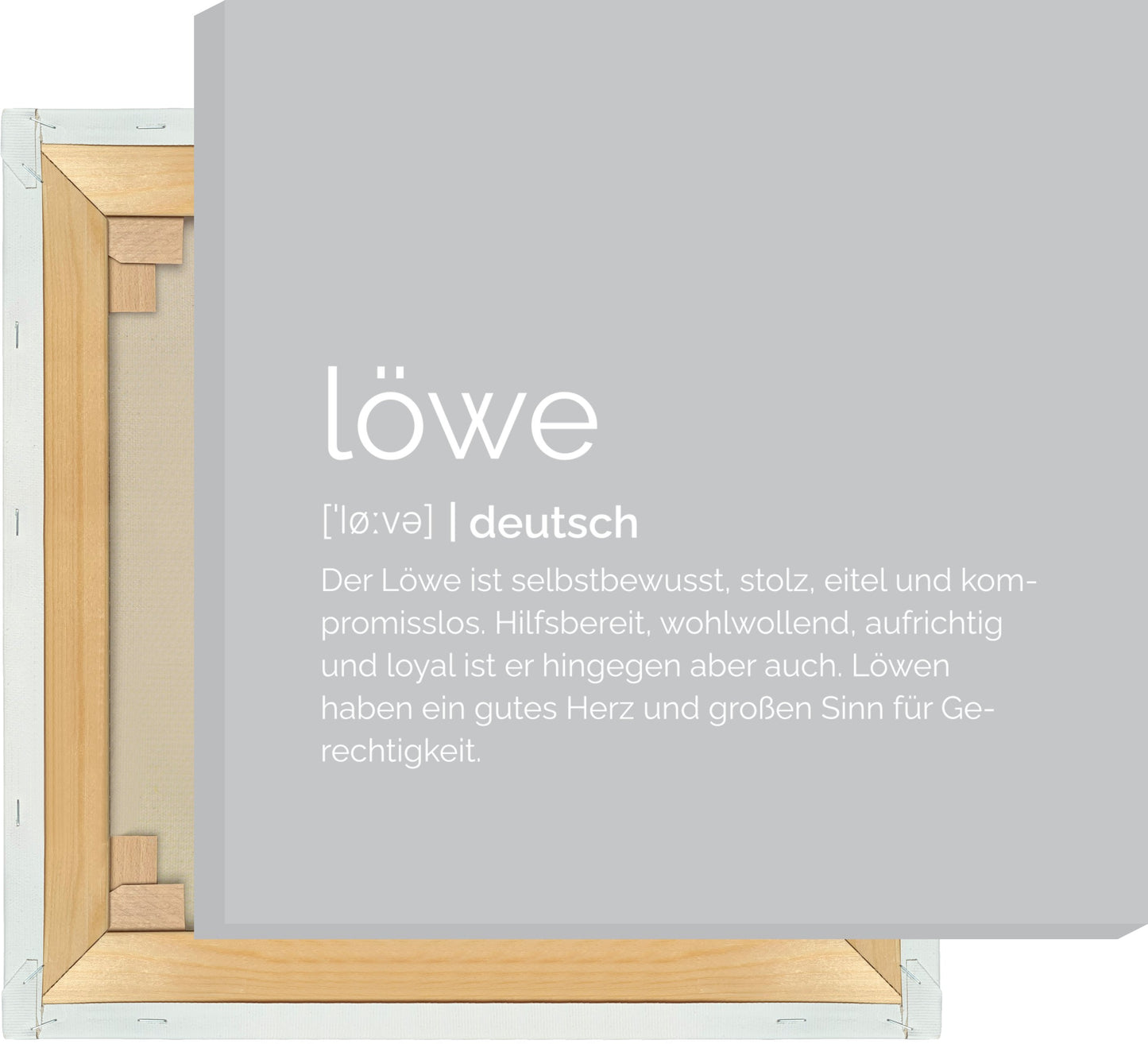 Leinwand Sternzeichen Löwe - Definition