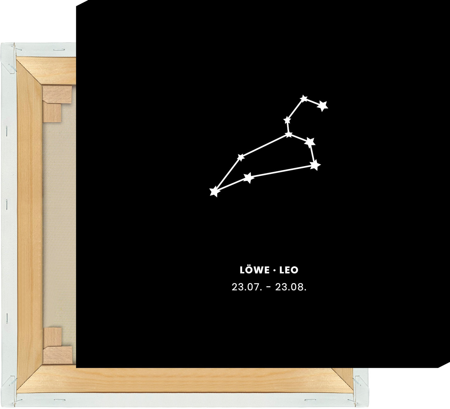 Leinwand Sternzeichen Löwe - Konstellation