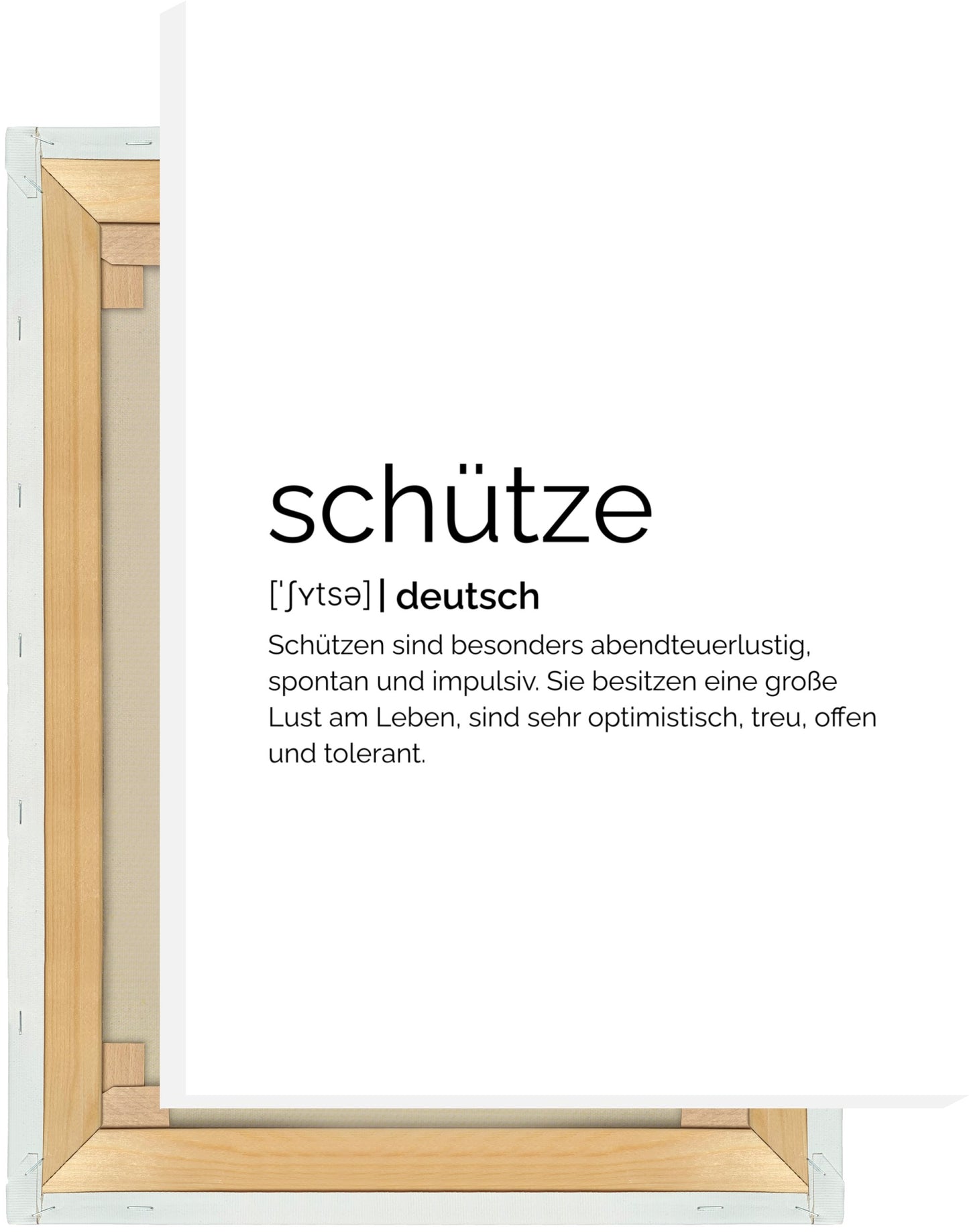Leinwand Sternzeichen Schütze - Definition