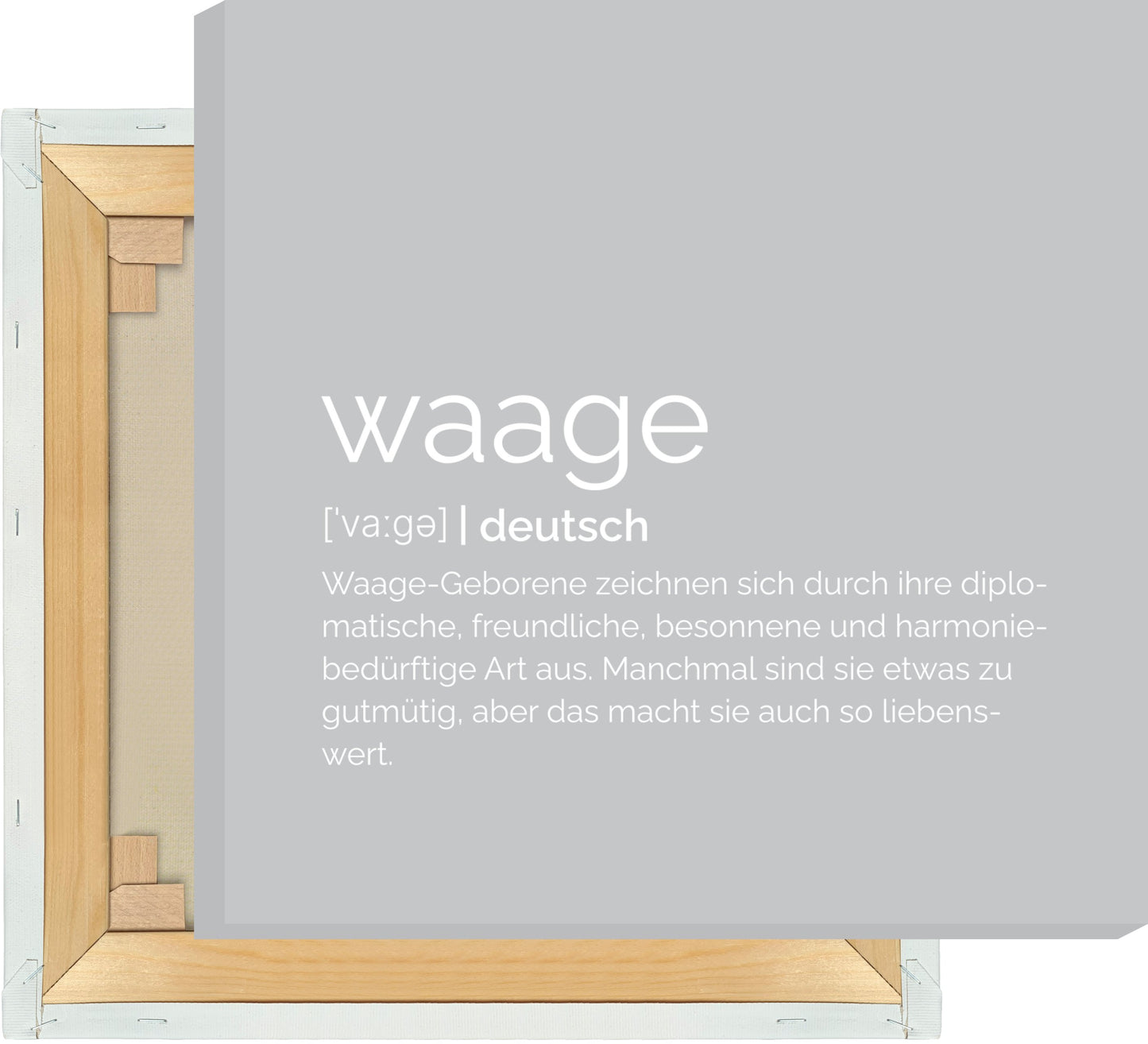 Leinwand Sternzeichen Waage - Definition