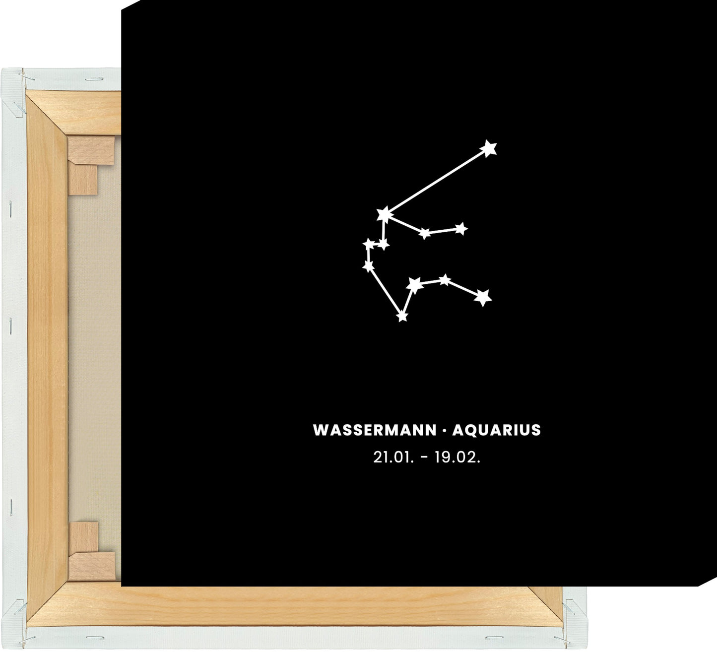 Leinwand Sternzeichen Wassermann - Konstellation