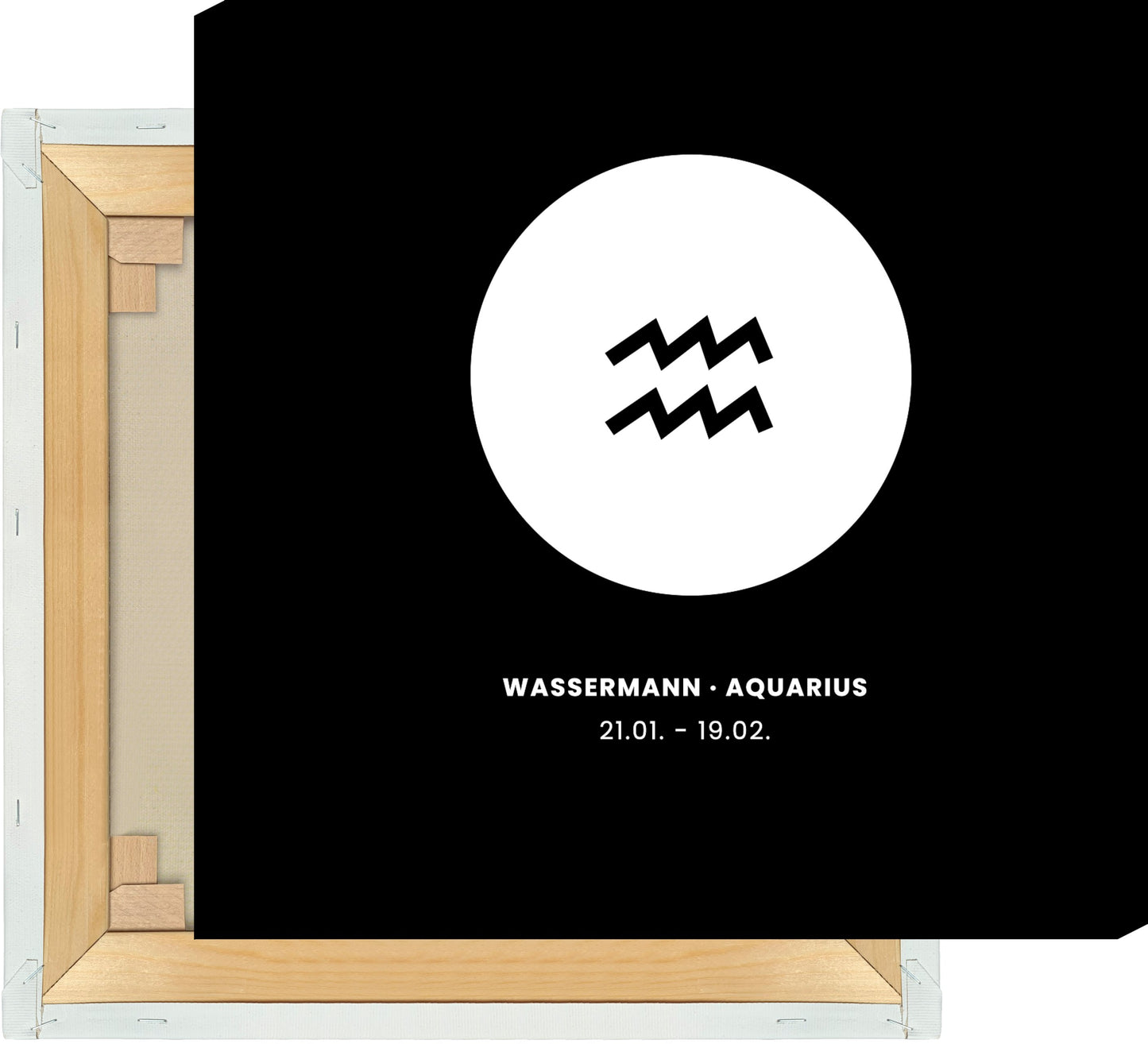 Leinwand Sternzeichen Wassermann - Symbol