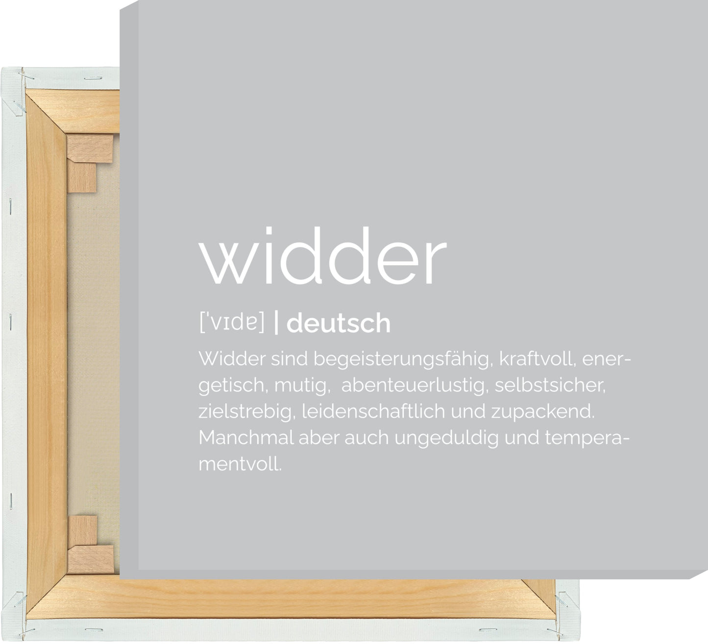 Leinwand Sternzeichen Widder - Definition