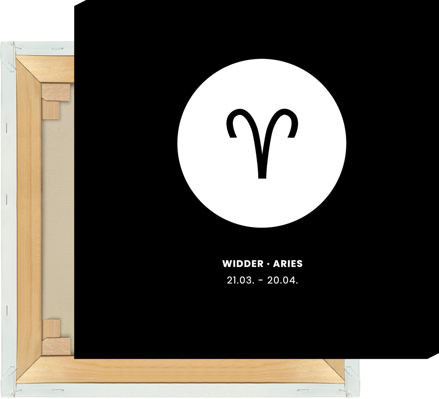 Leinwand Sternzeichen Widder - Symbol