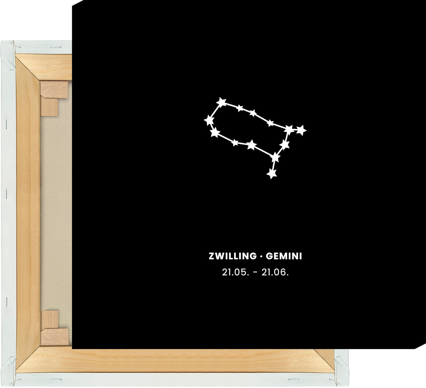 Leinwand Sternzeichen Zwilling - Konstellation