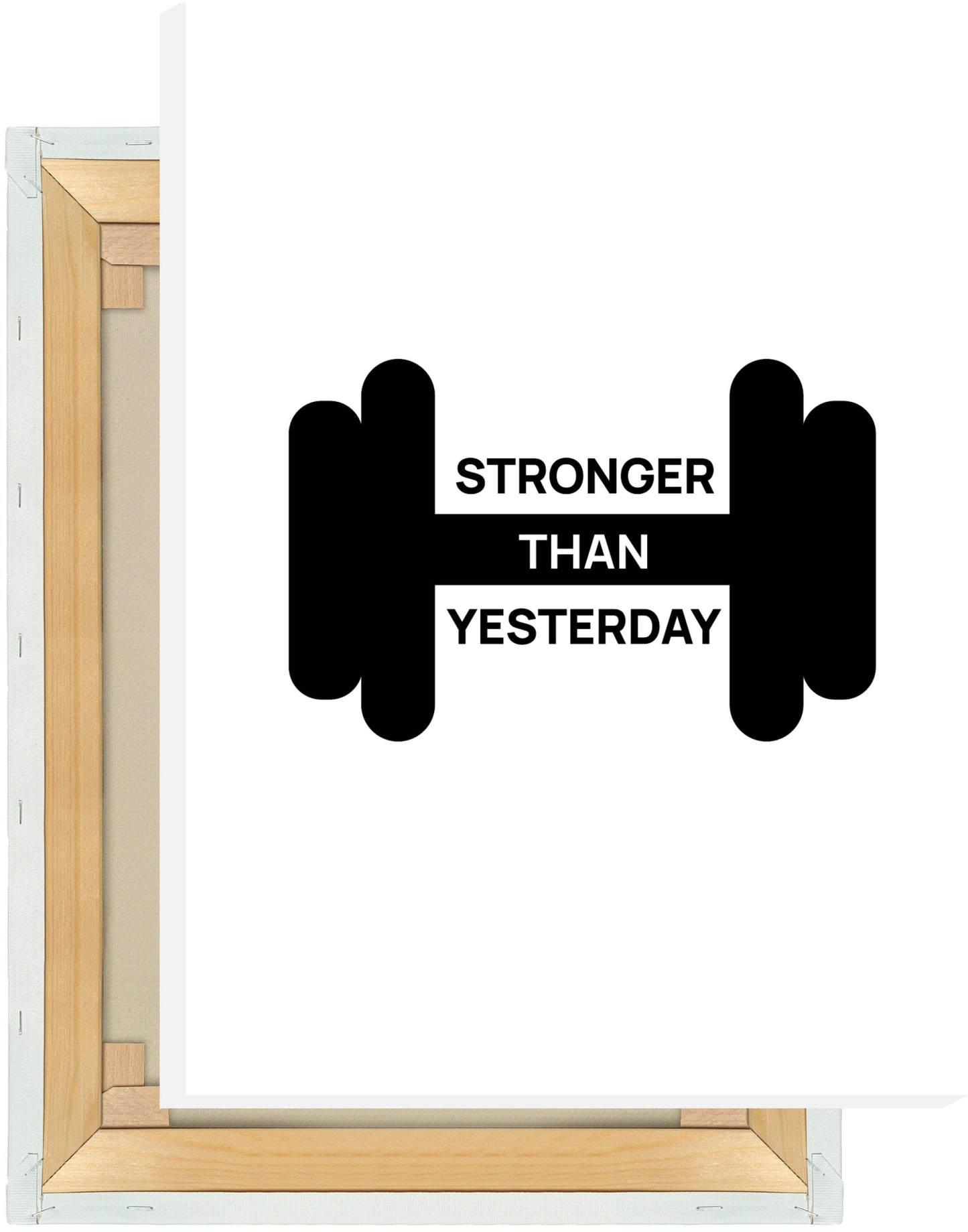 Leinwand Stronger Than Yesterday