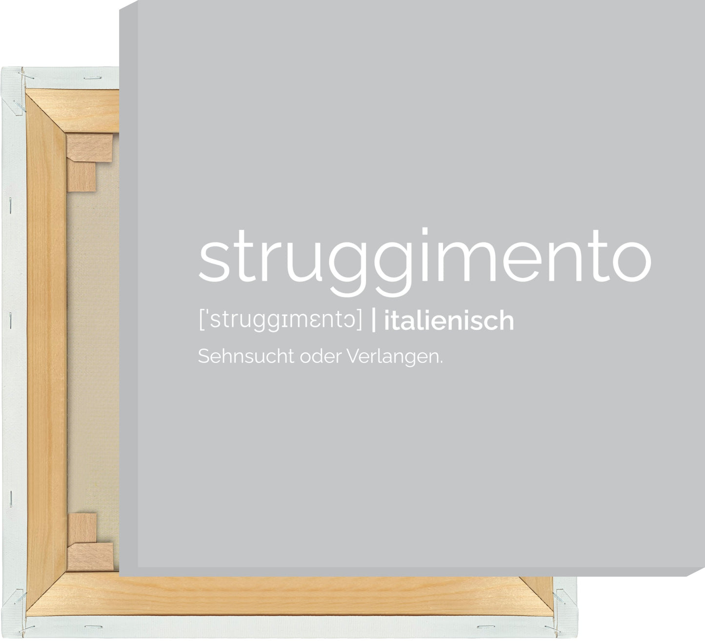 Leinwand Struggimento