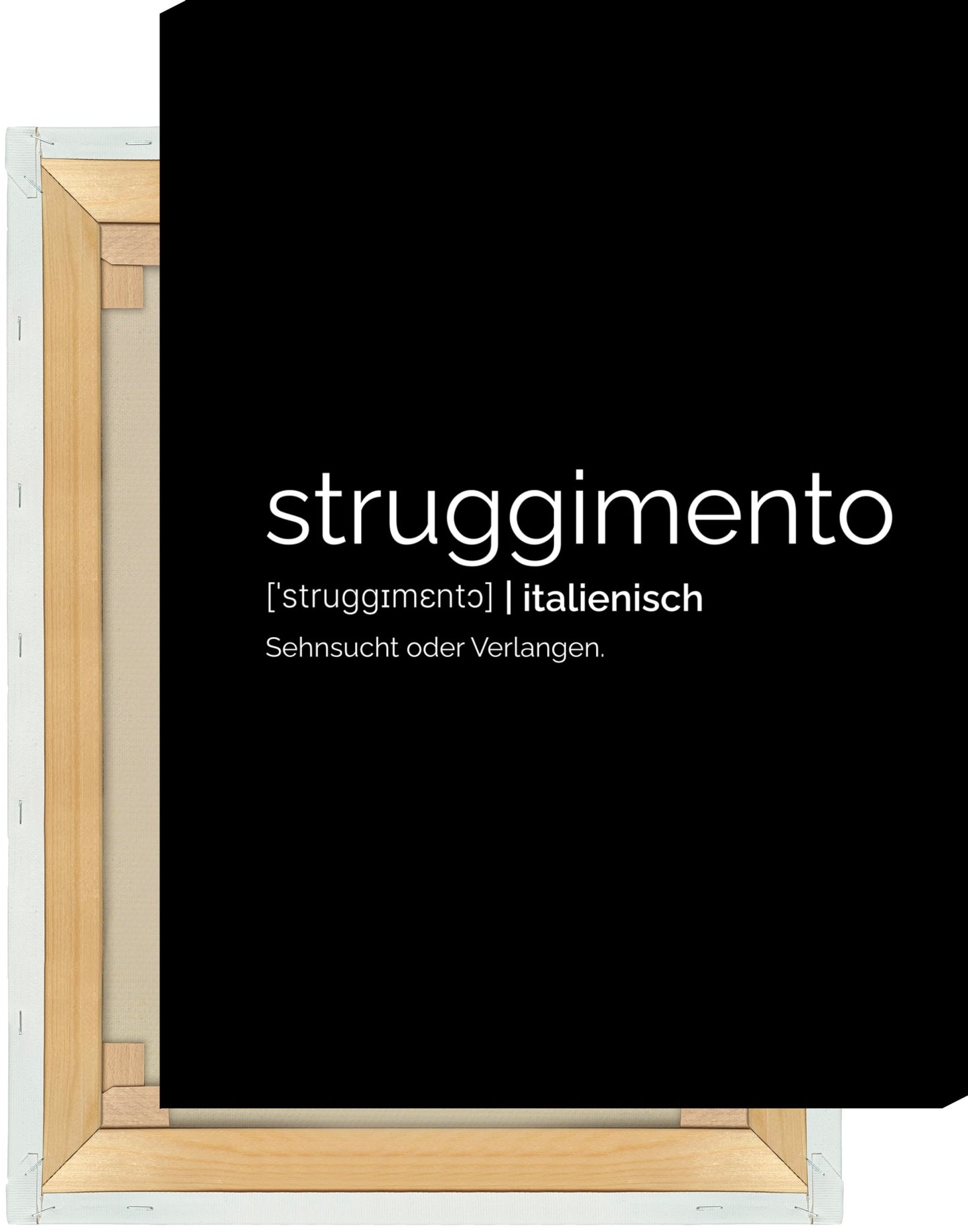Leinwand Struggimento