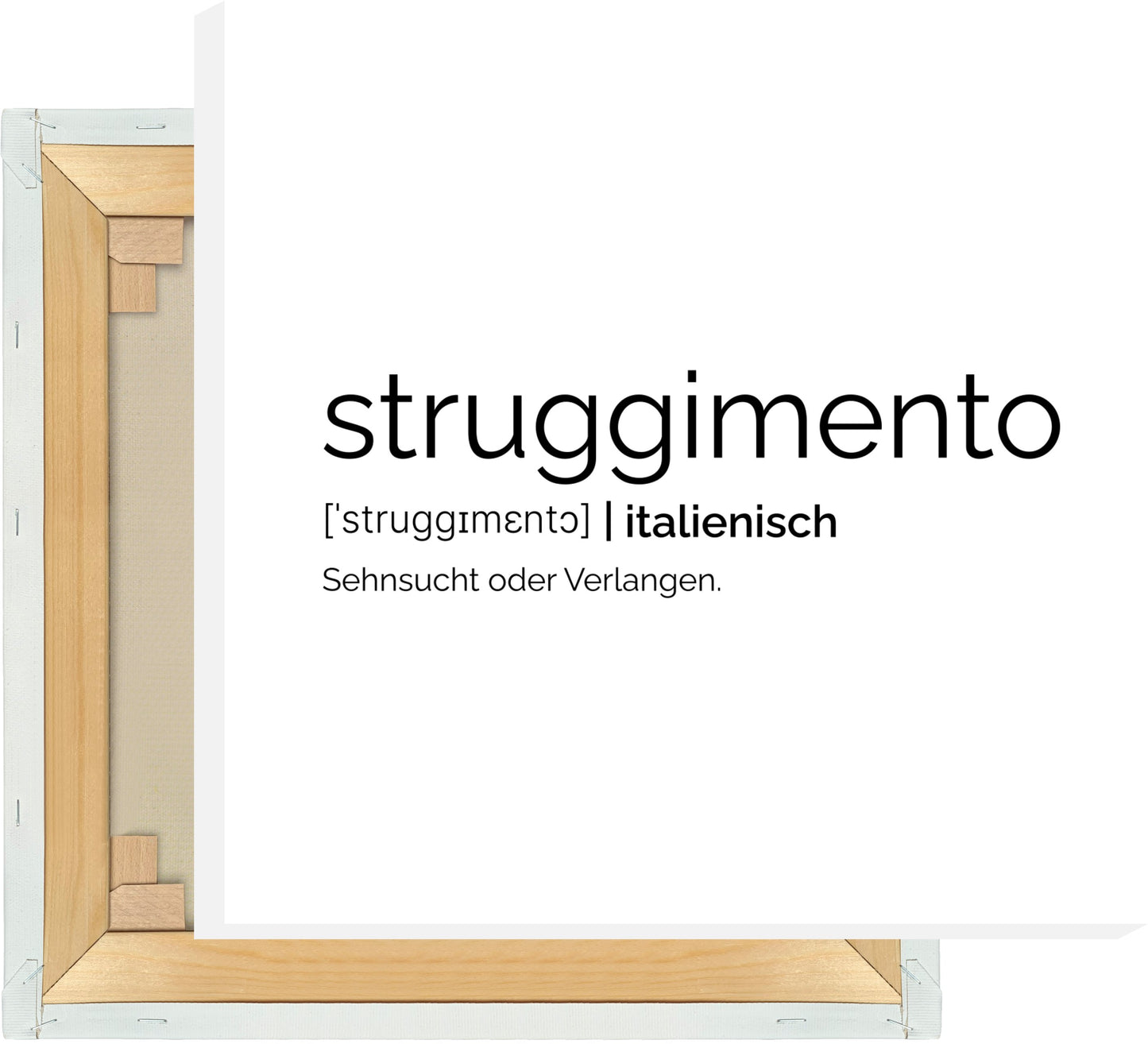 Leinwand Struggimento