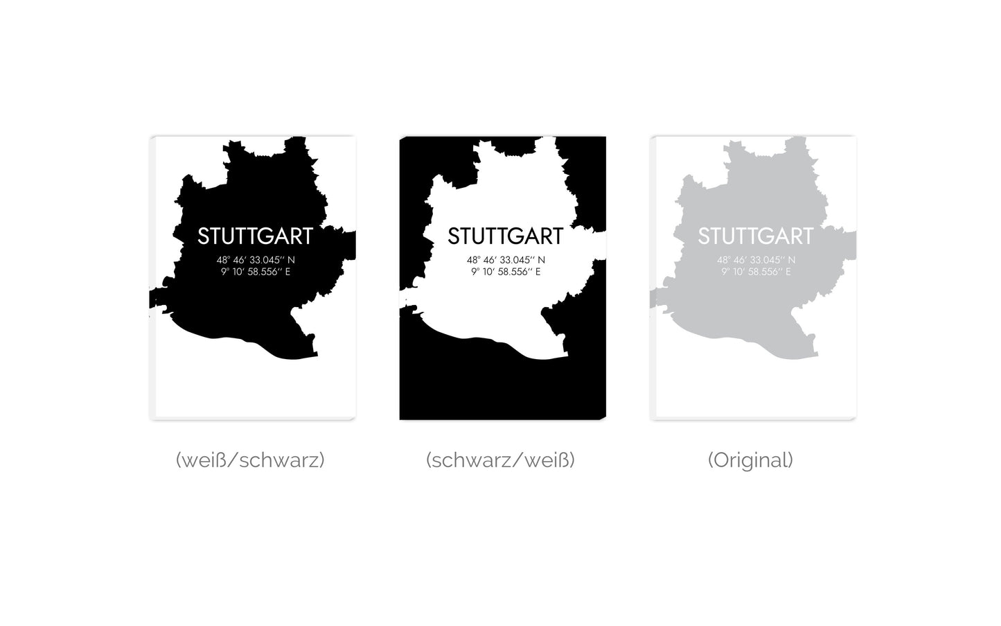 Leinwand Stuttgart Koordinaten #5