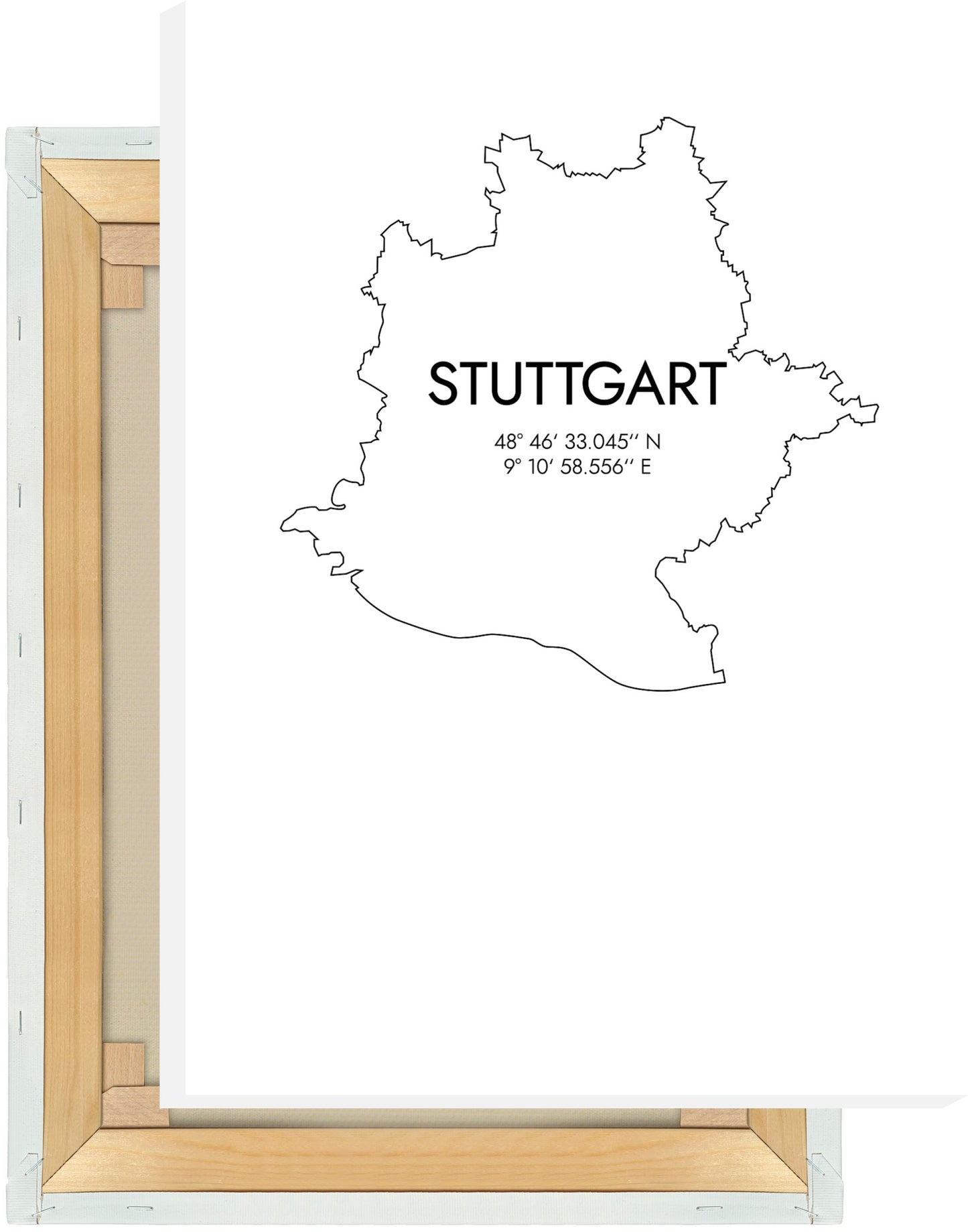 Leinwand Stuttgart Koordinaten #7