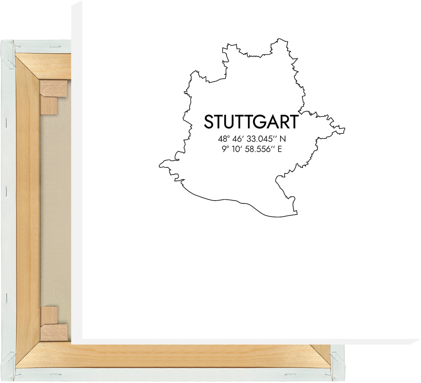 Leinwand Stuttgart Koordinaten #7