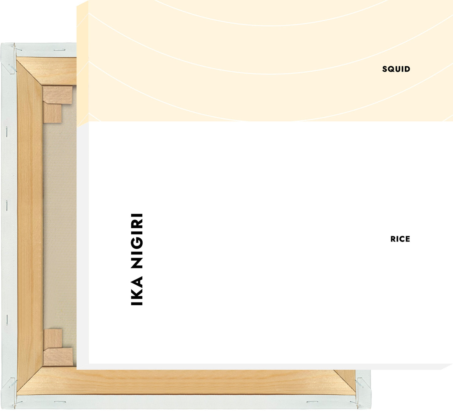 Leinwand Sushi - Ika Nigiri