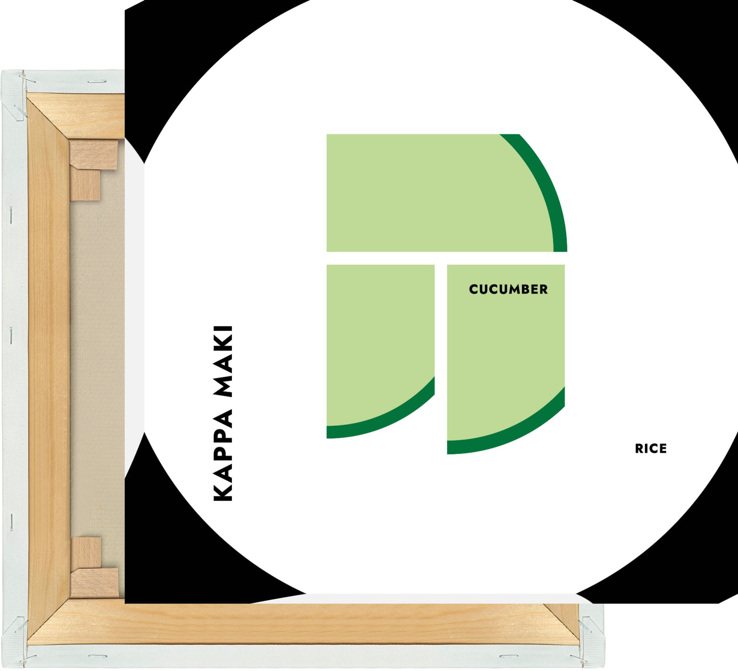 Leinwand Sushi - Kappa Maki