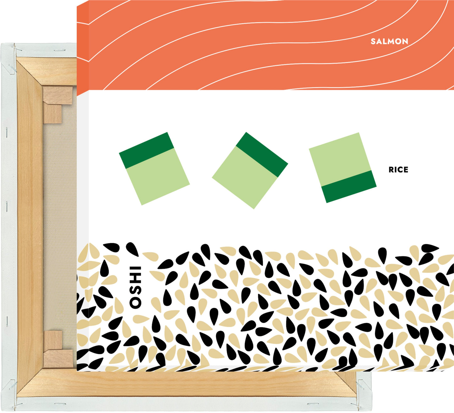 Leinwand Sushi - Oshi