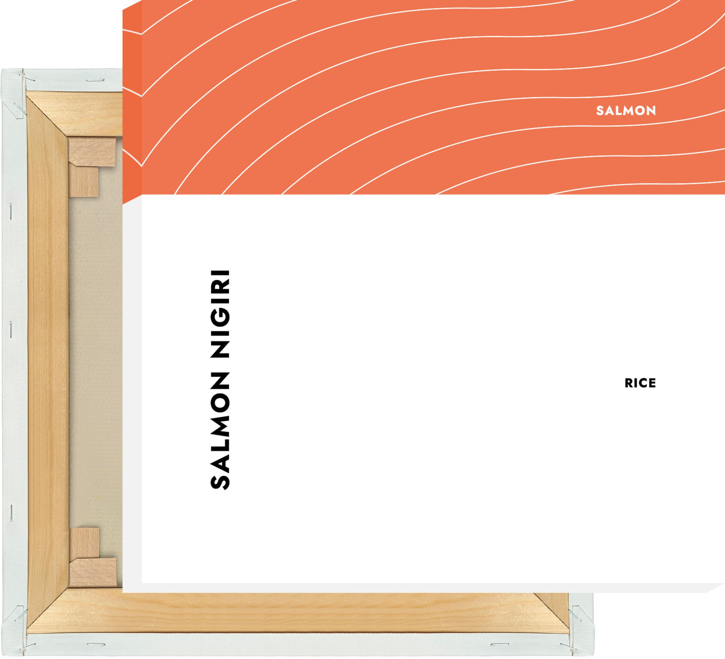 Leinwand Sushi - Salmon Nigiri