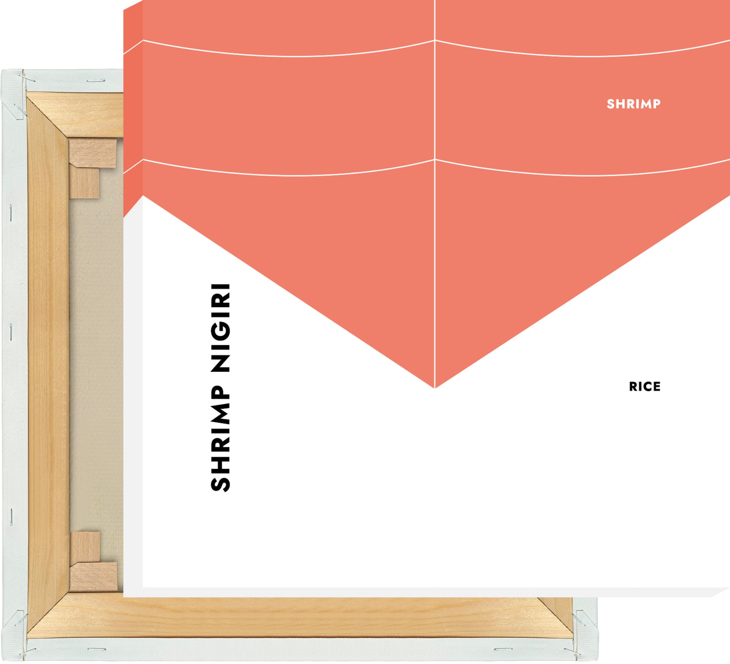 Leinwand Sushi - Shrimp Nigiri