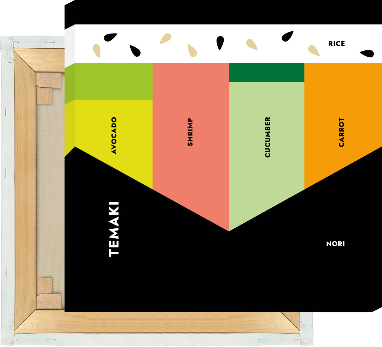 Leinwand Sushi - Temaki