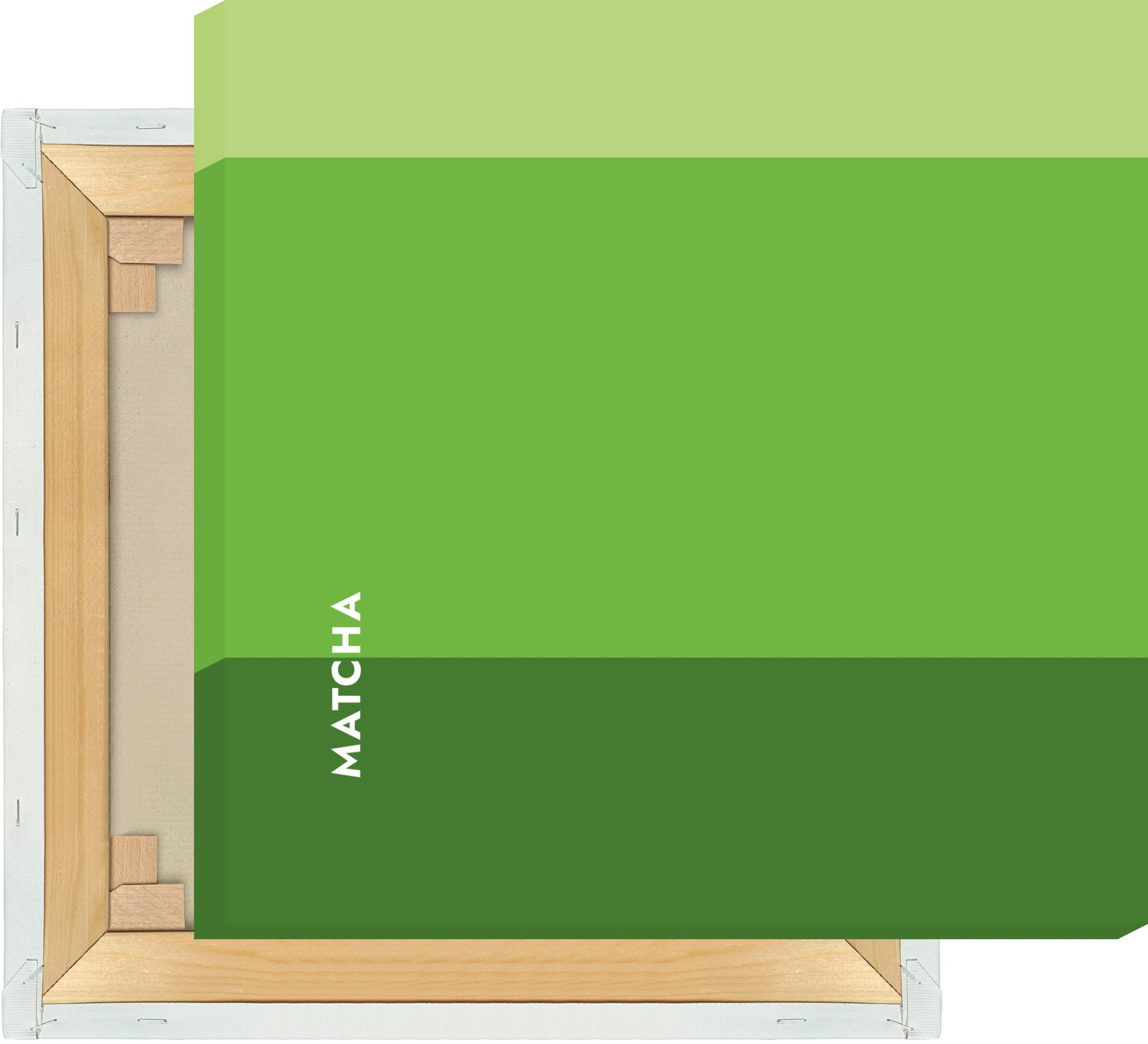 Leinwand Tee - Matcha