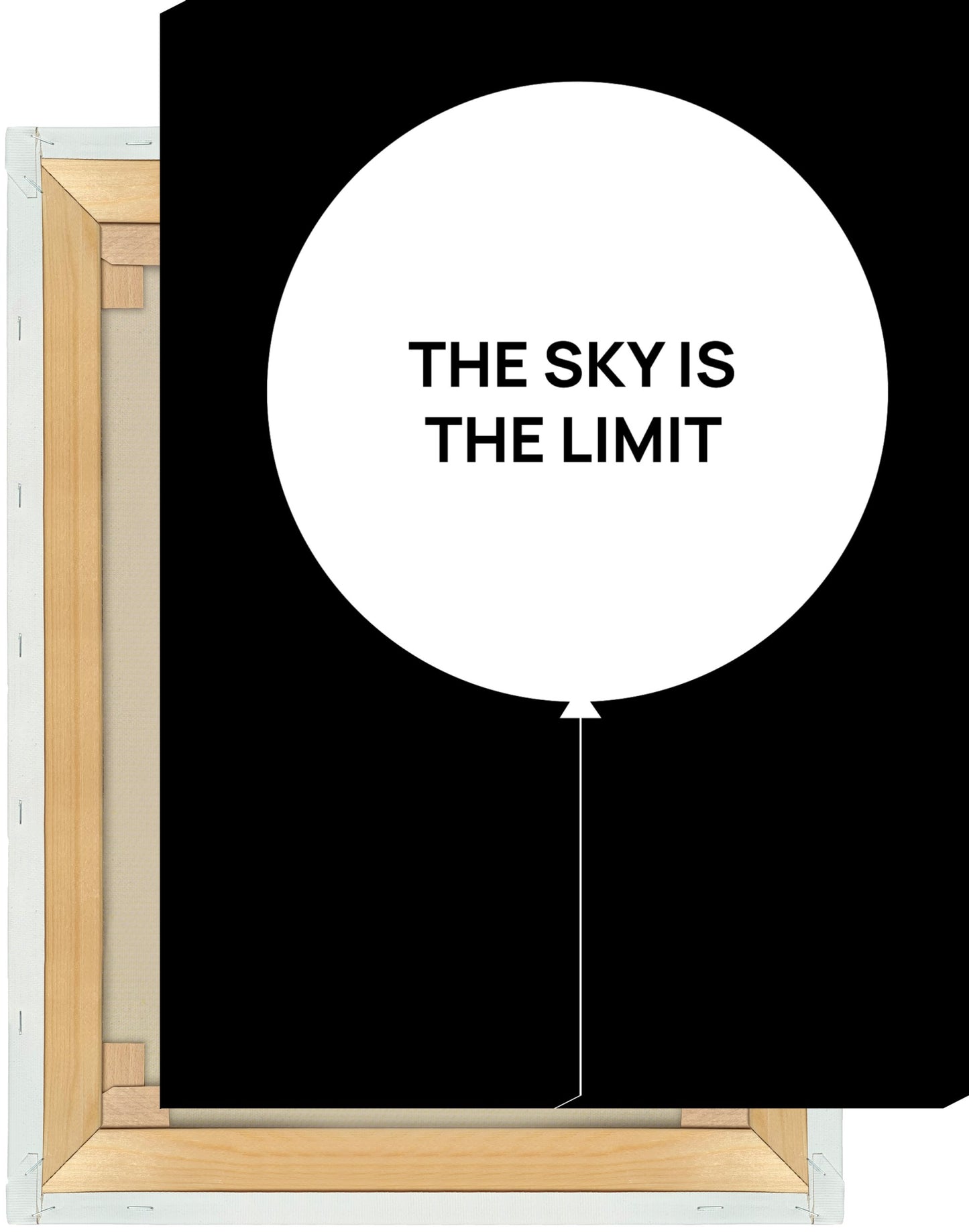Leinwand The Sky Is The Limit