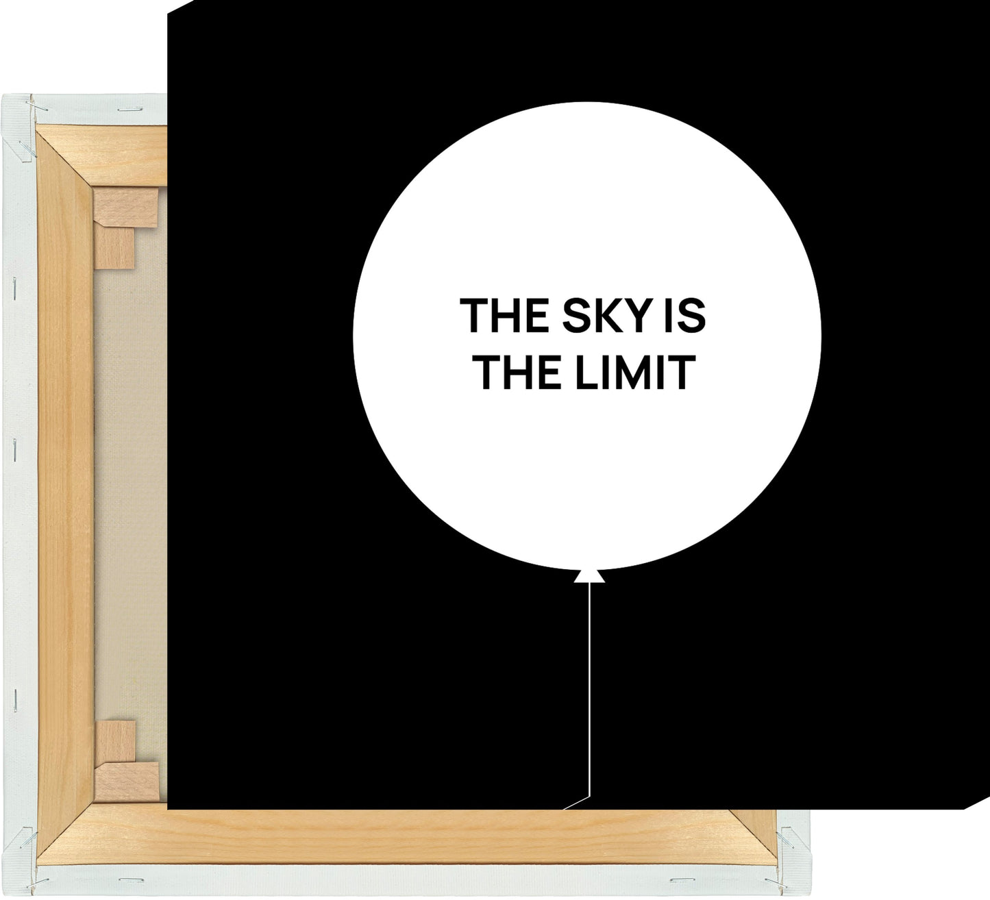 Leinwand The Sky Is The Limit