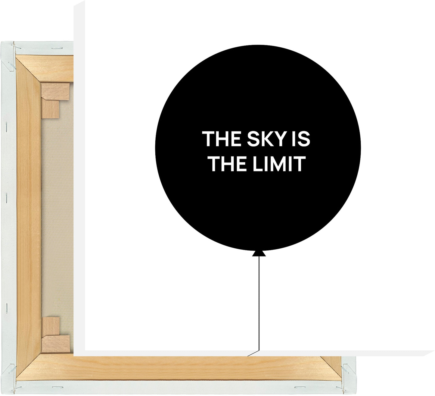 Leinwand The Sky Is The Limit
