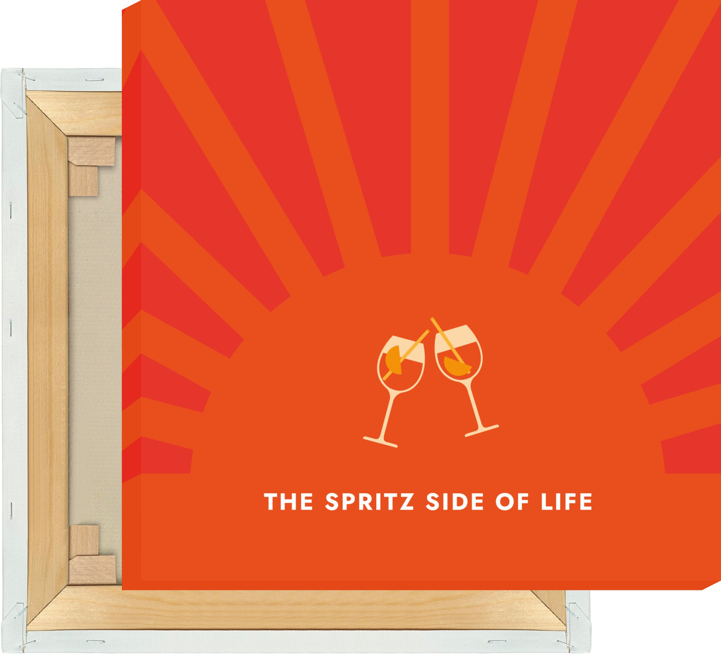 Leinwand The Spritz Side Of Life - Sunset