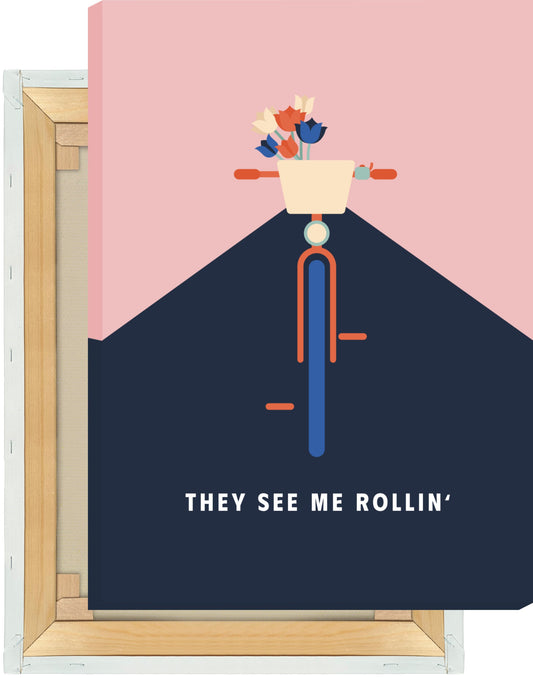 Leinwand They See Me Rollin - Dreamy Dutch Collection
