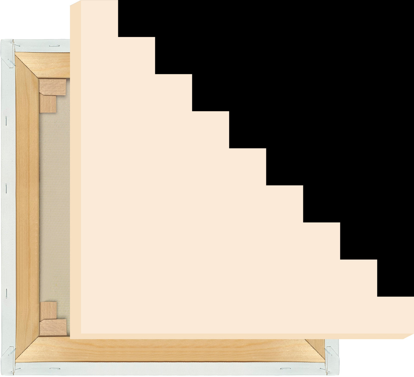 Leinwand Treppe