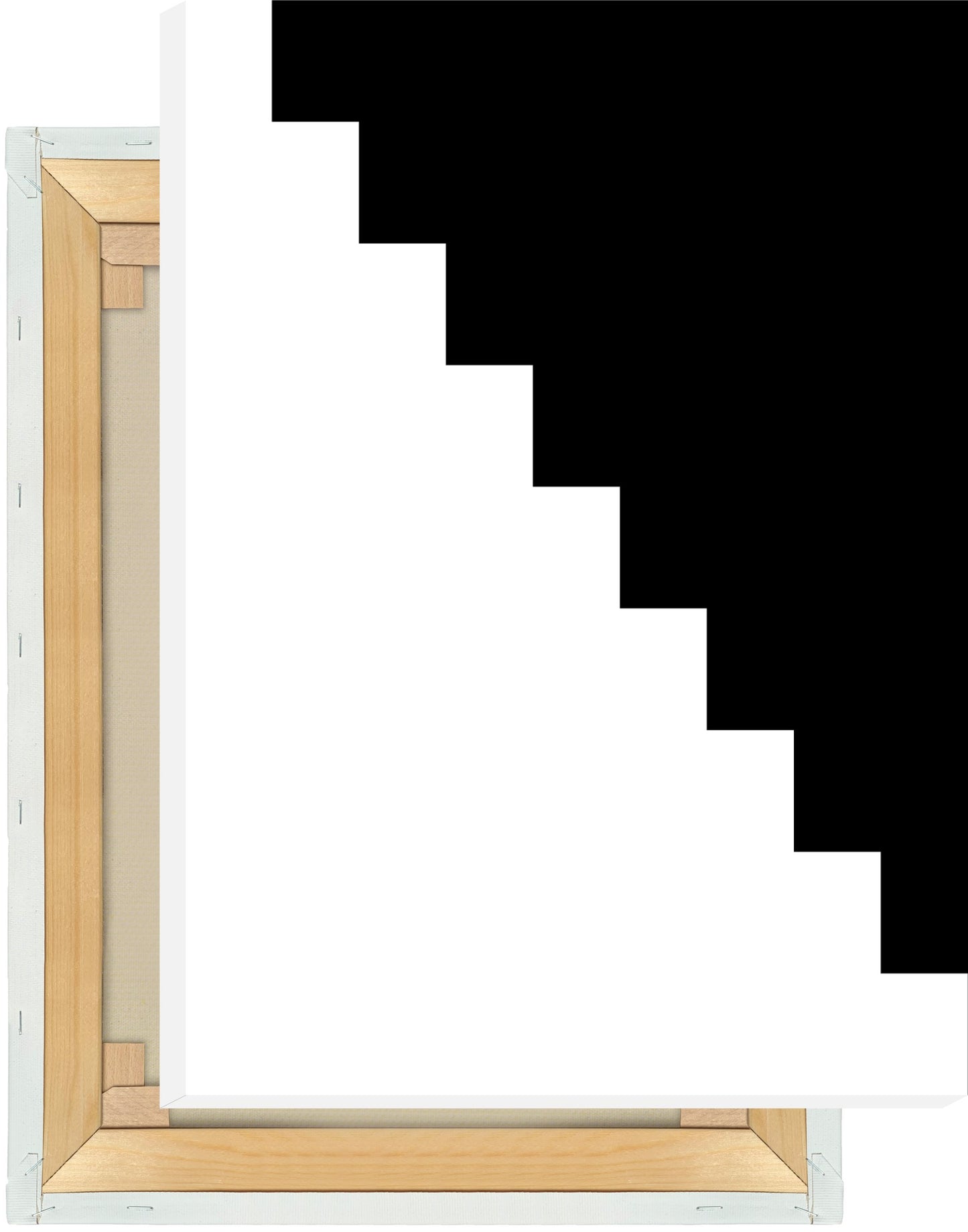 Leinwand Treppe