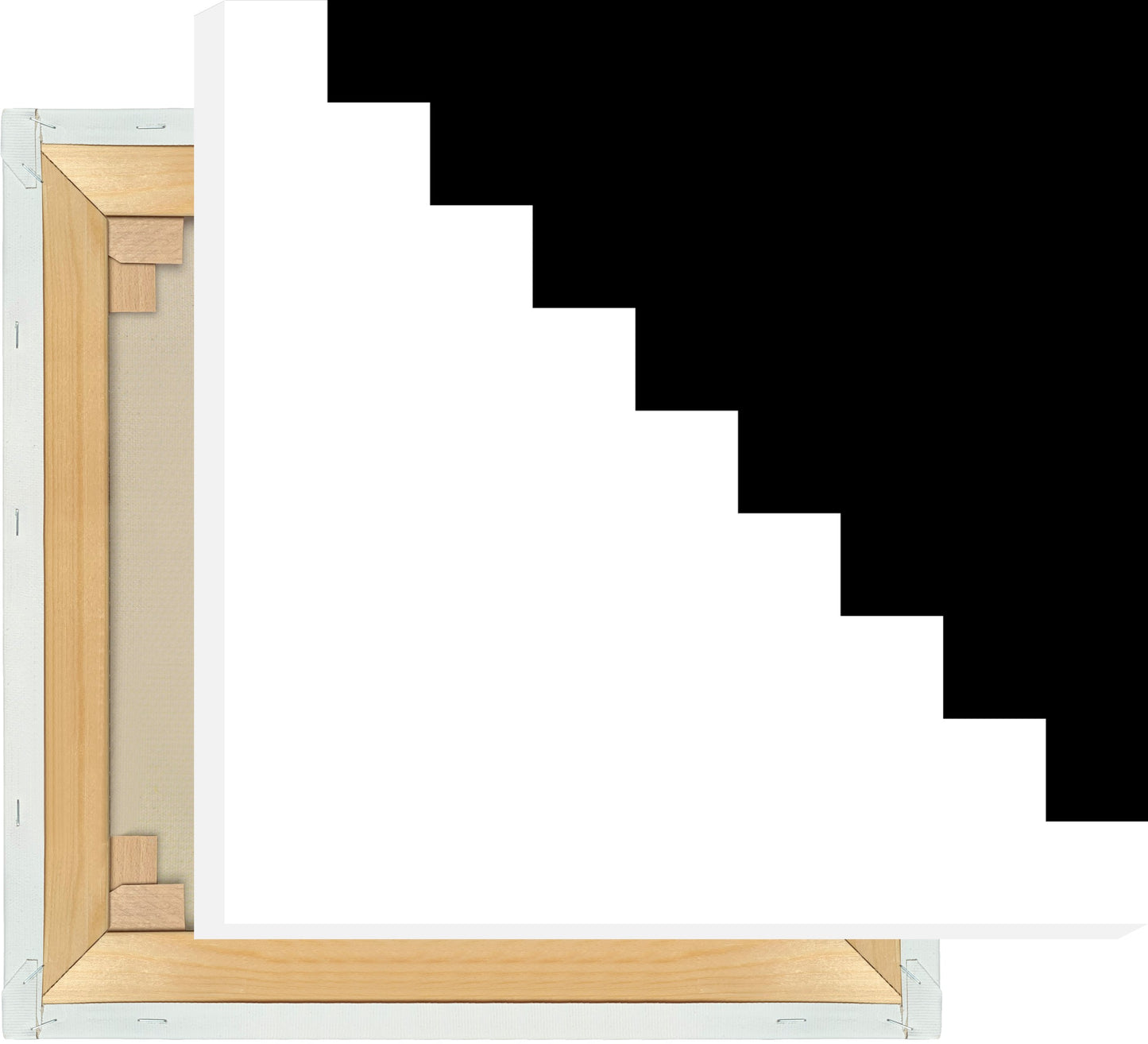 Leinwand Treppe