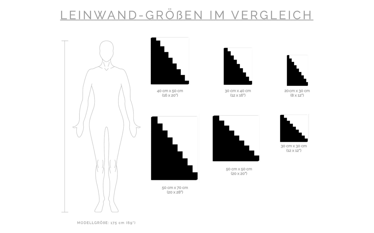 Leinwand Treppe