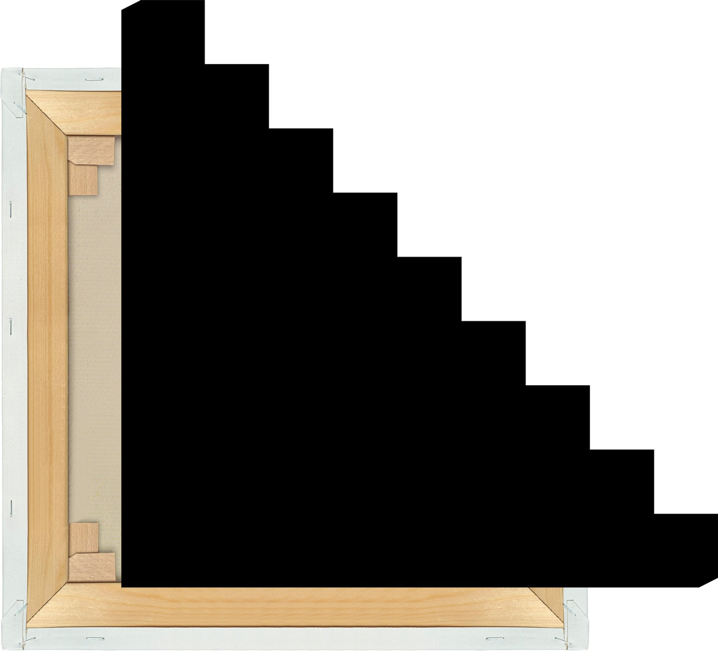 Leinwand Treppe