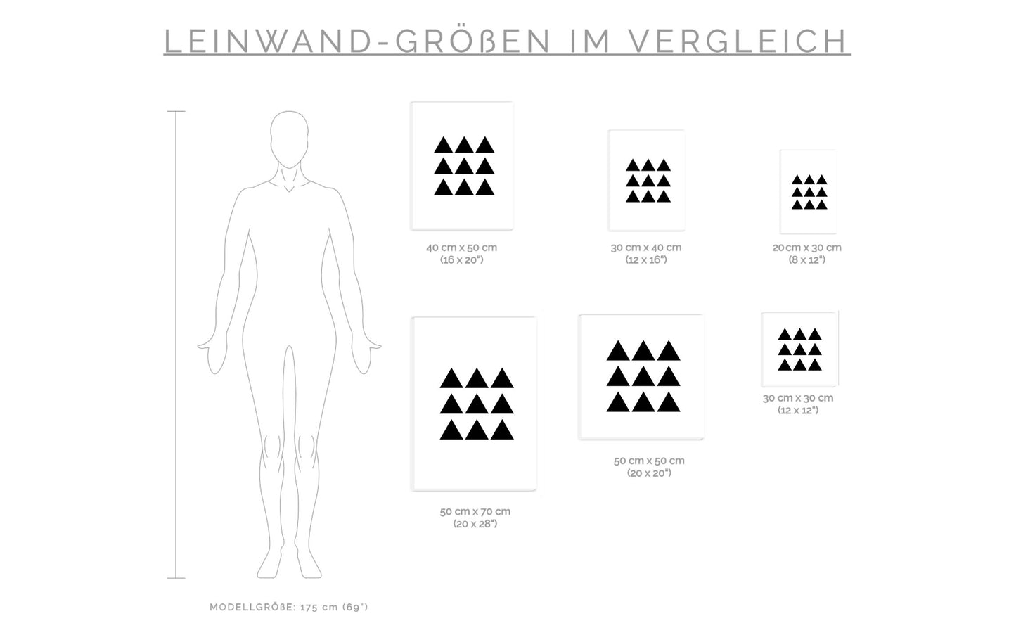 Leinwand Triangle Formation