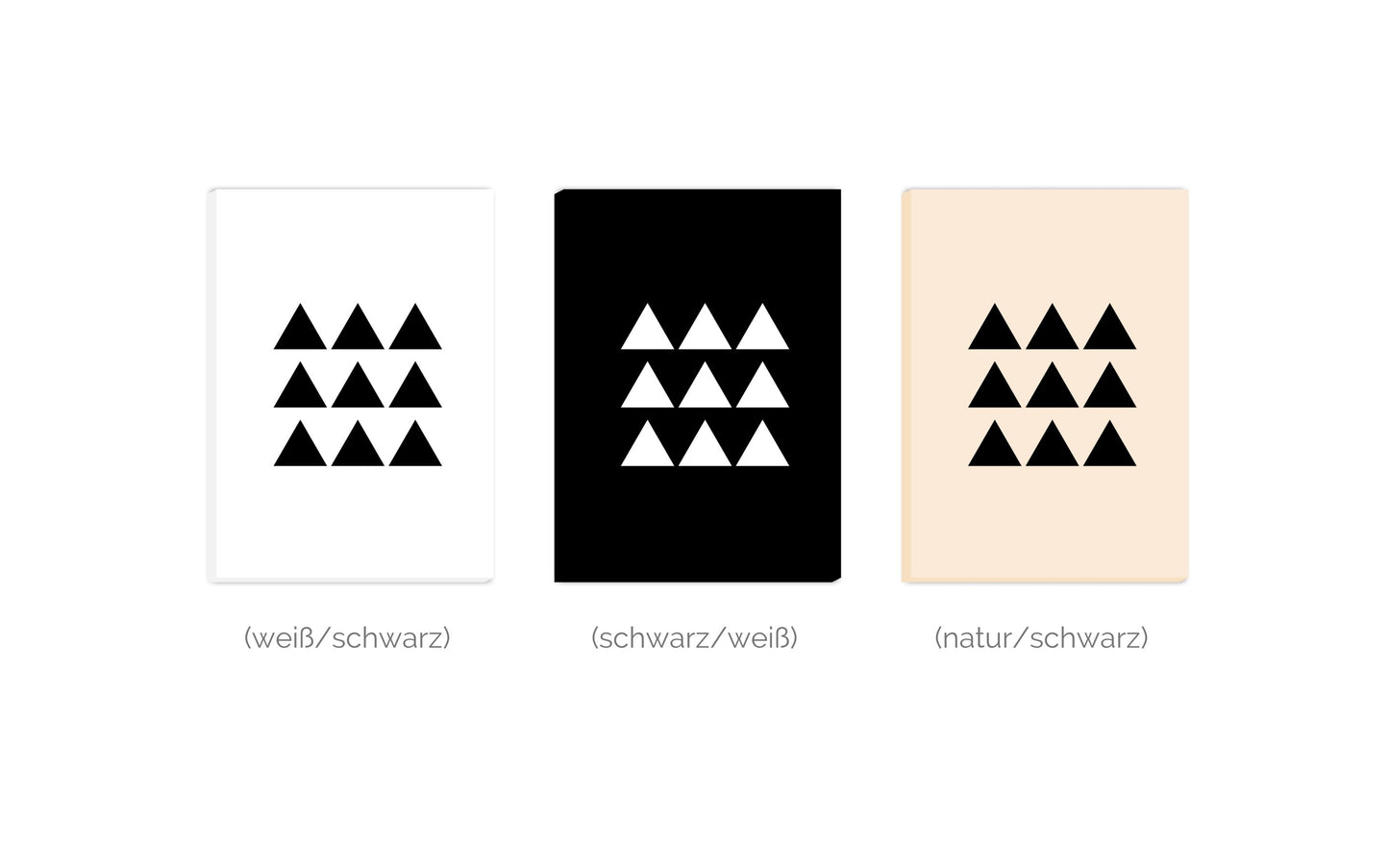 Leinwand Triangle Formation