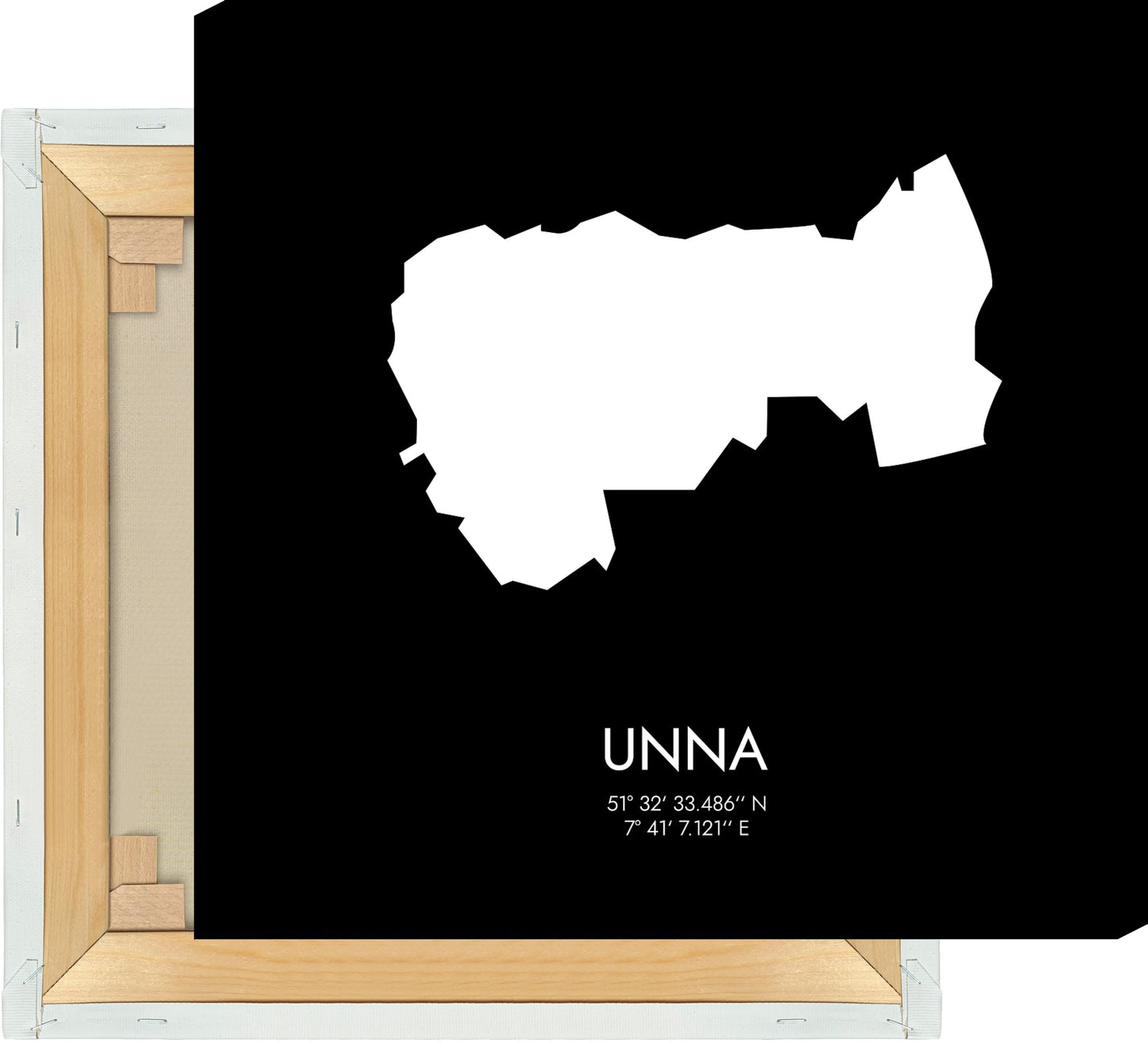 Leinwand Unna Koordinaten #3