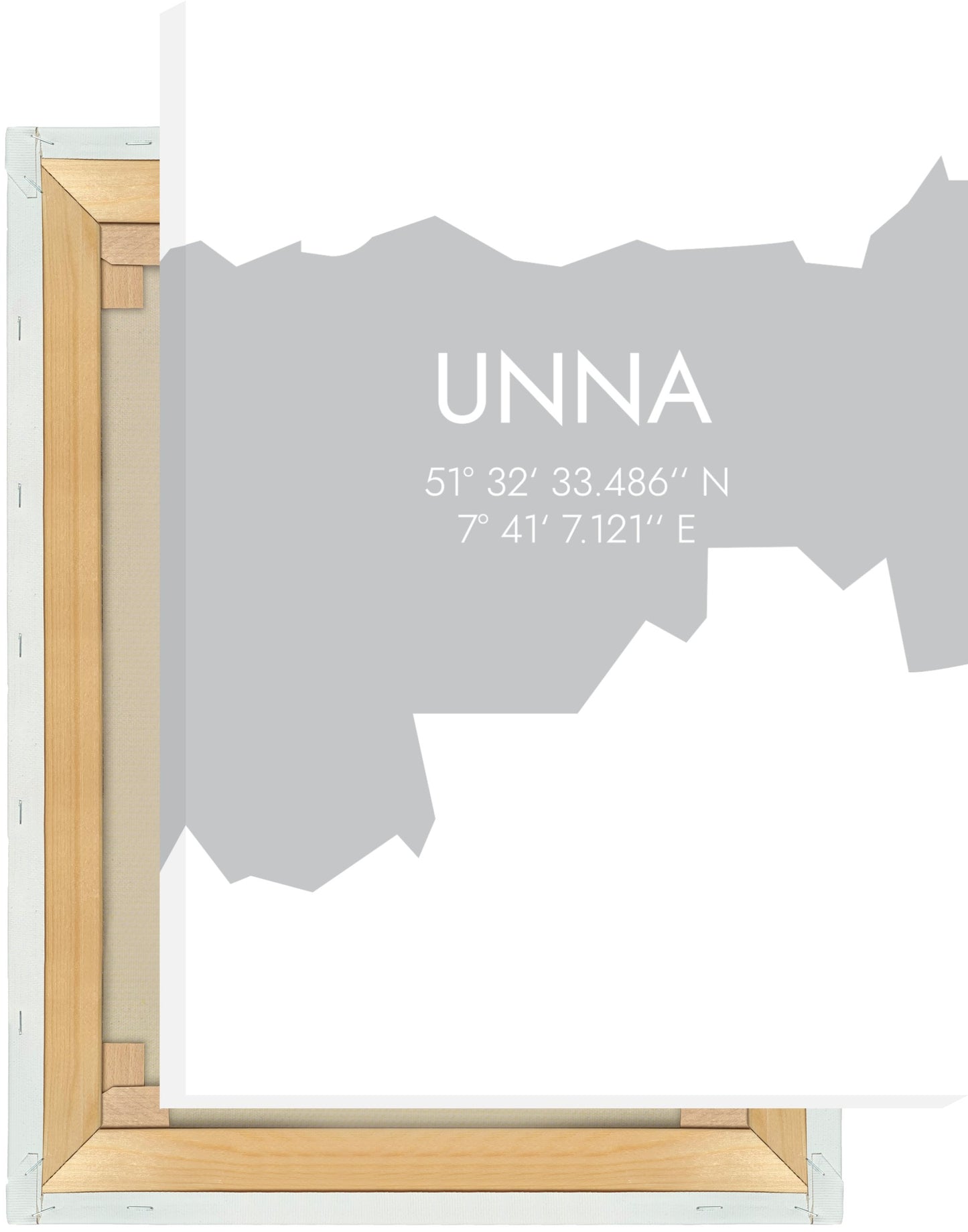 Leinwand Unna Koordinaten #5