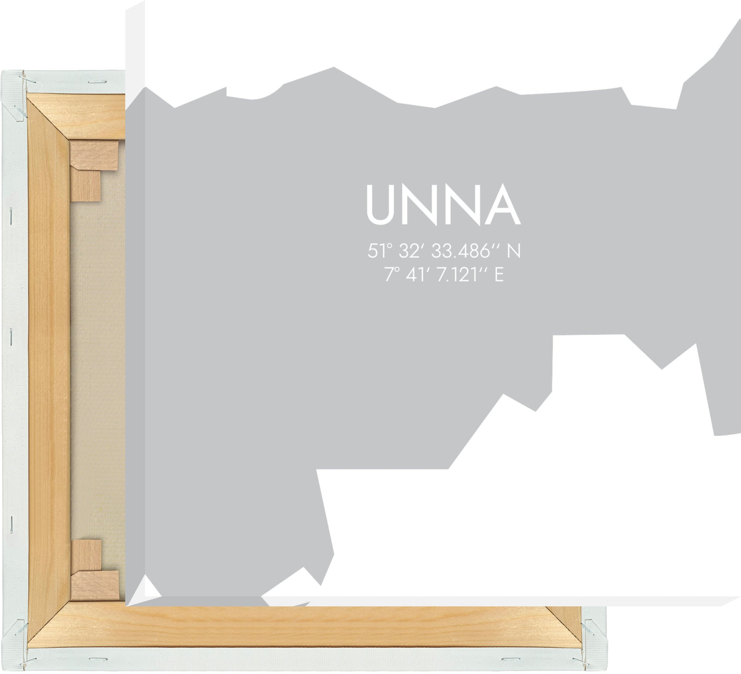 Leinwand Unna Koordinaten #5