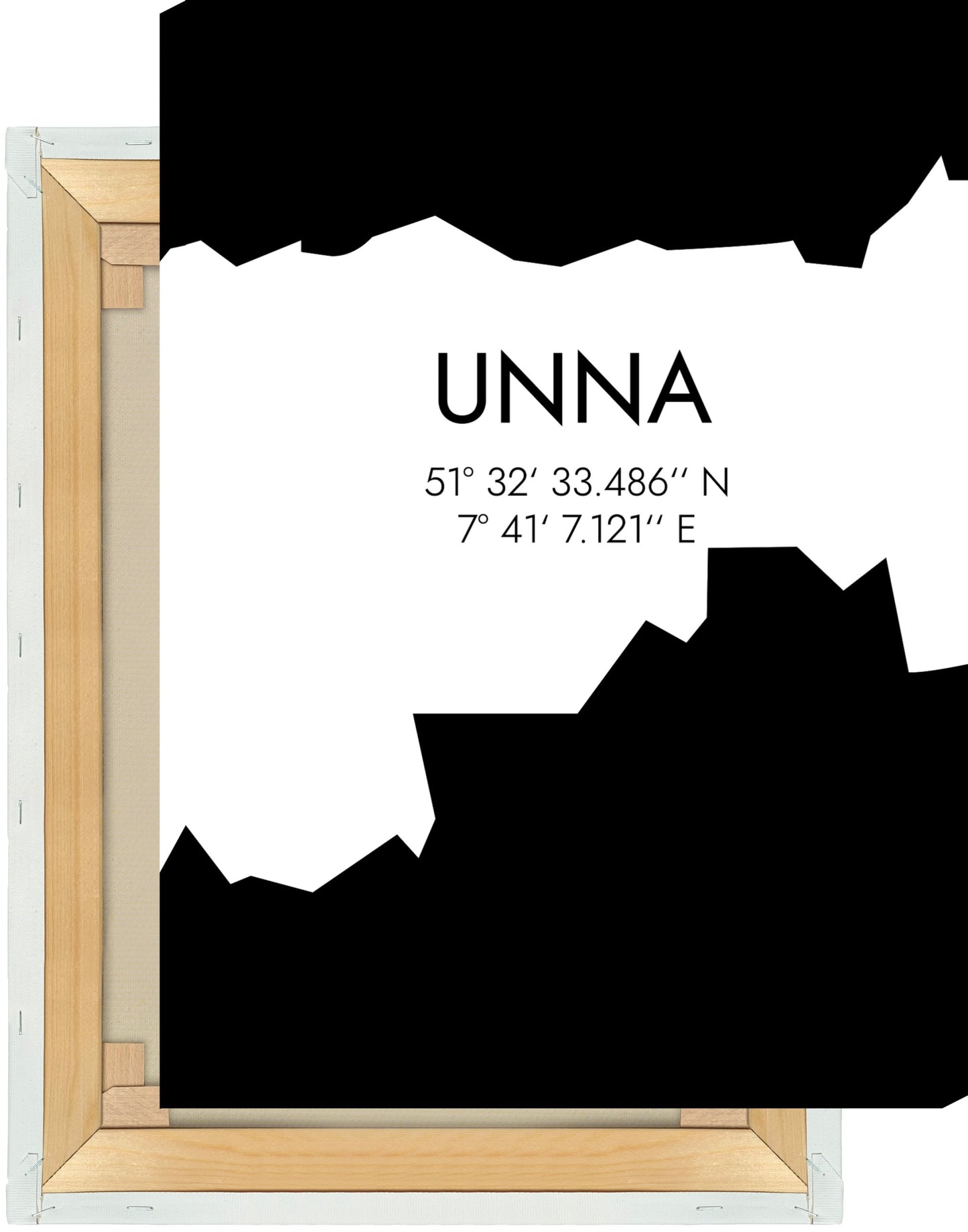 Leinwand Unna Koordinaten #5