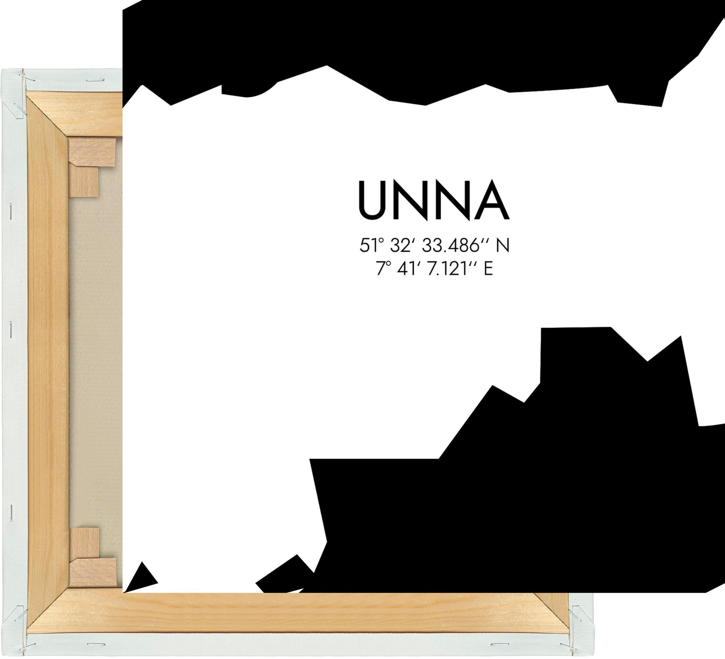 Leinwand Unna Koordinaten #5