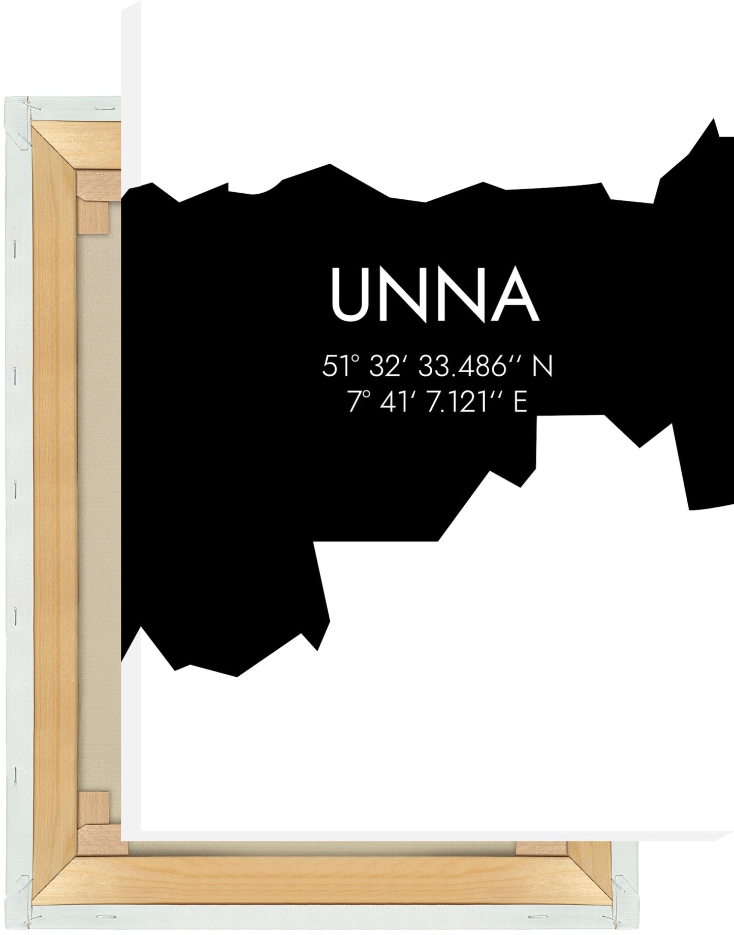 Leinwand Unna Koordinaten #5