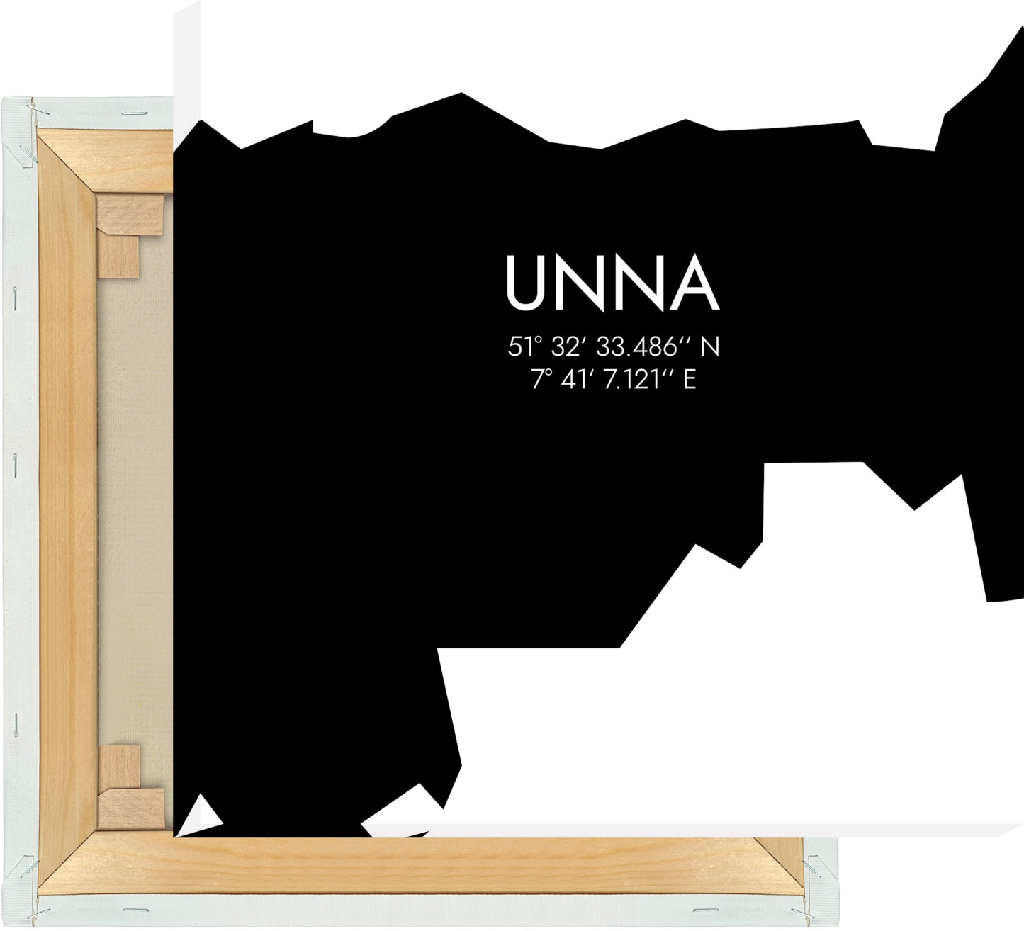 Leinwand Unna Koordinaten #5