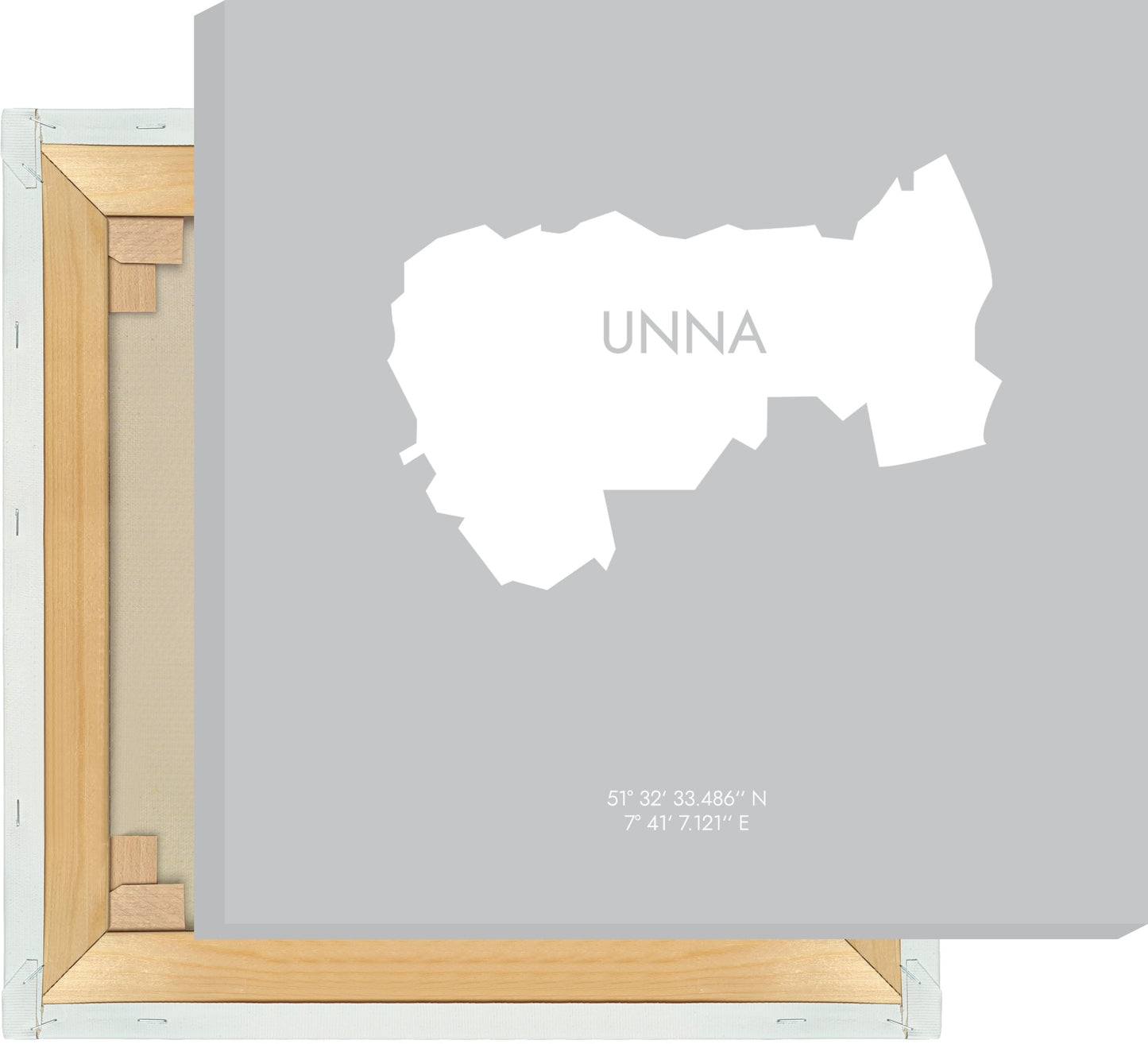 Leinwand Unna Koordinaten #6