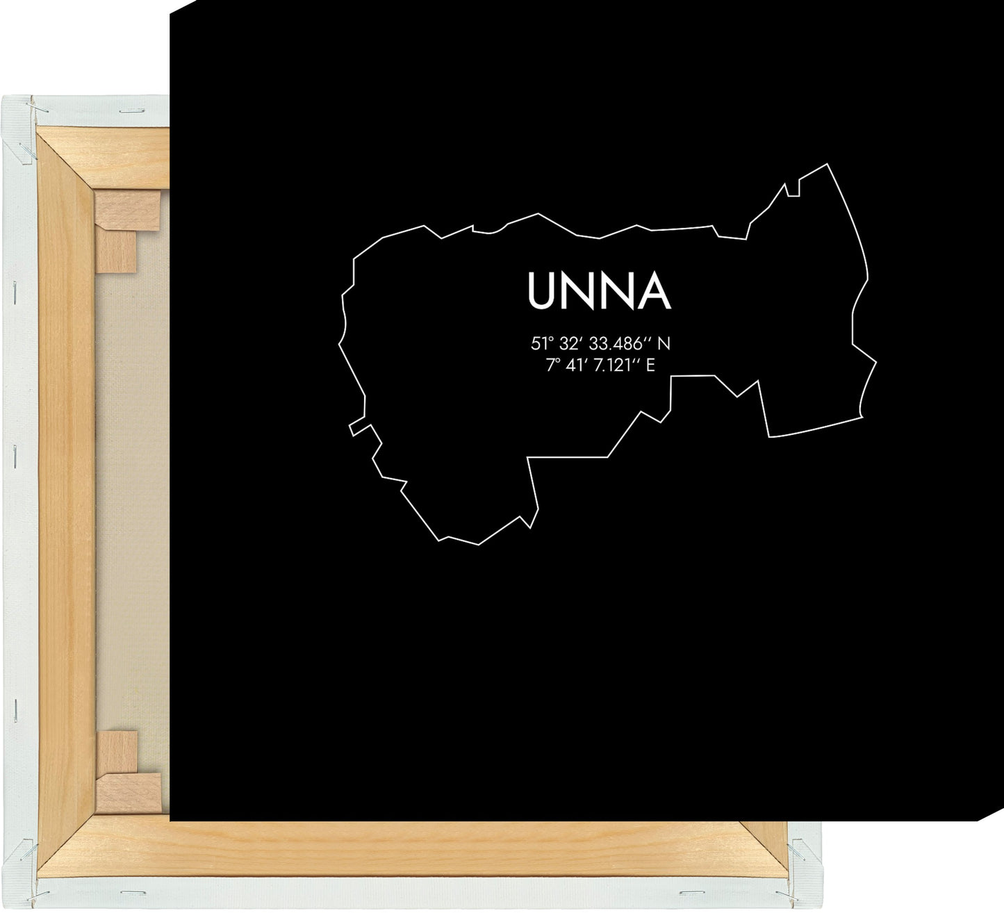 Leinwand Unna Koordinaten #7