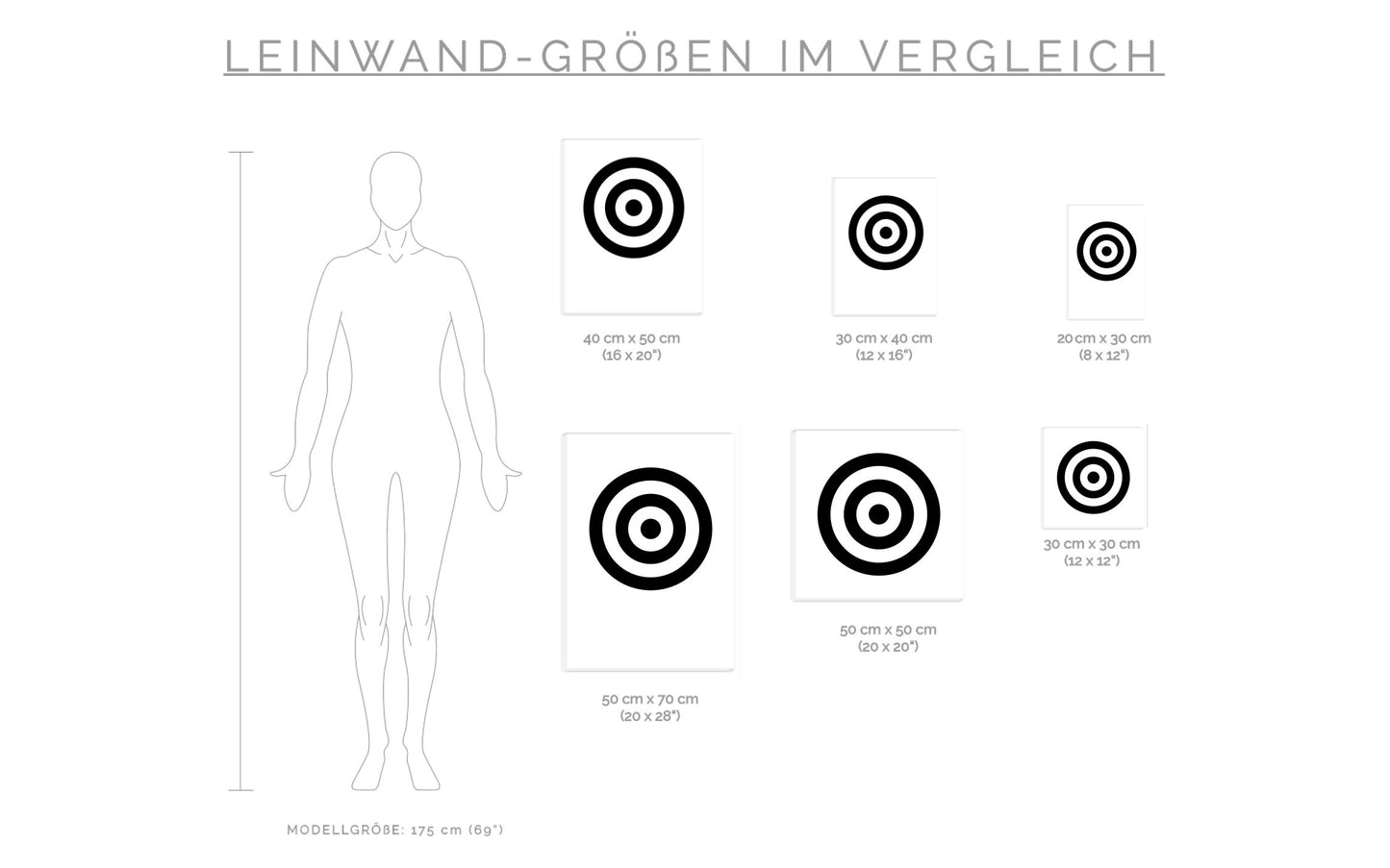 Leinwand Ziel