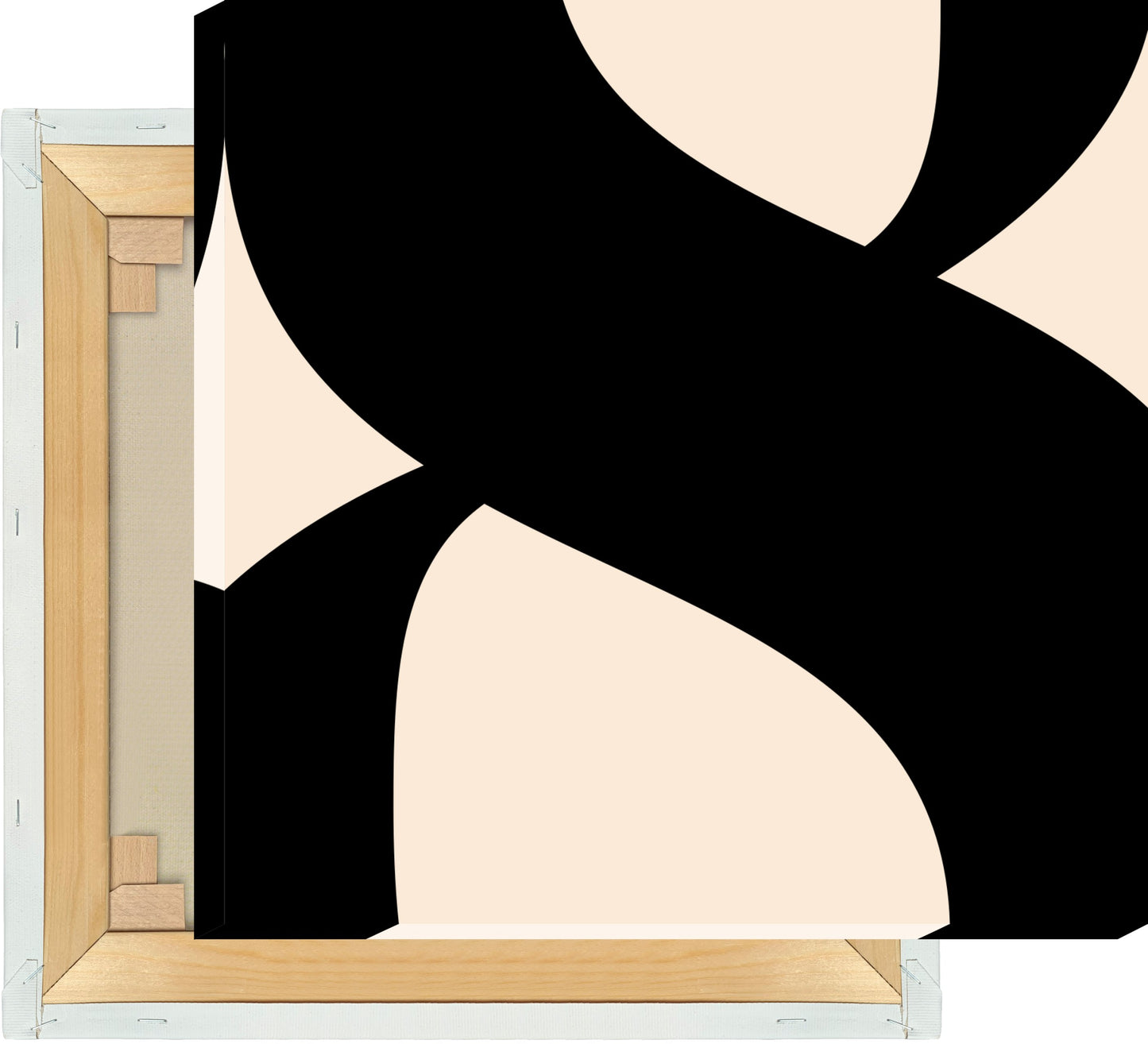 Leinwand Ziffer 8 - Serif