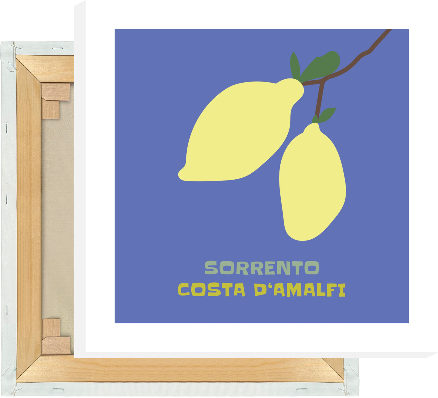 Leinwand Zitronen - Sorrento Costa dAmalfi - La Dolce Vita Collection
