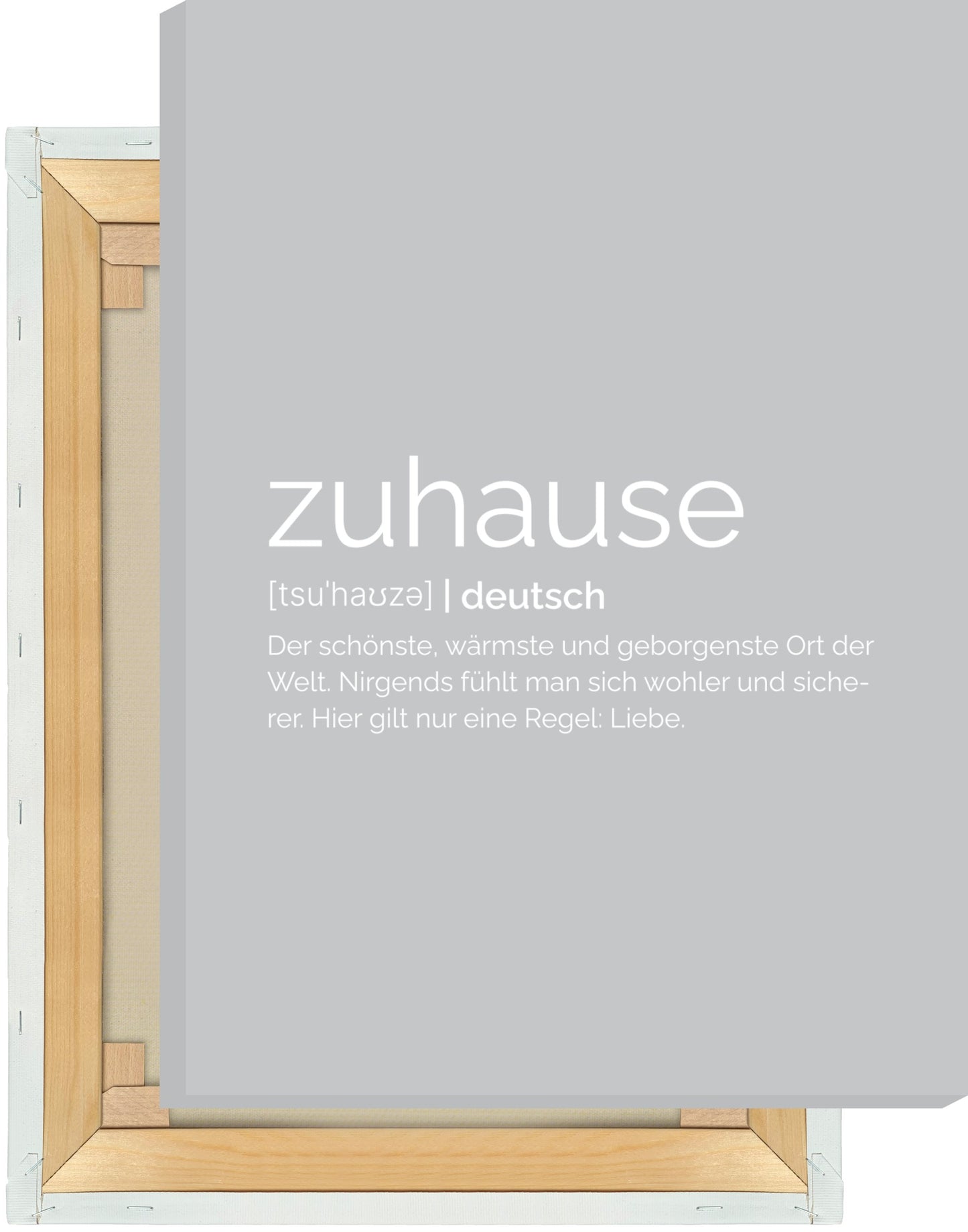 Leinwand Zuhause