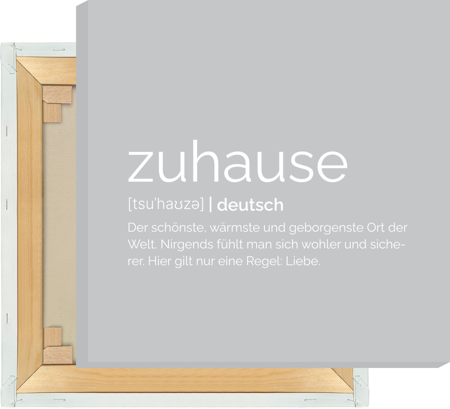 Leinwand Zuhause